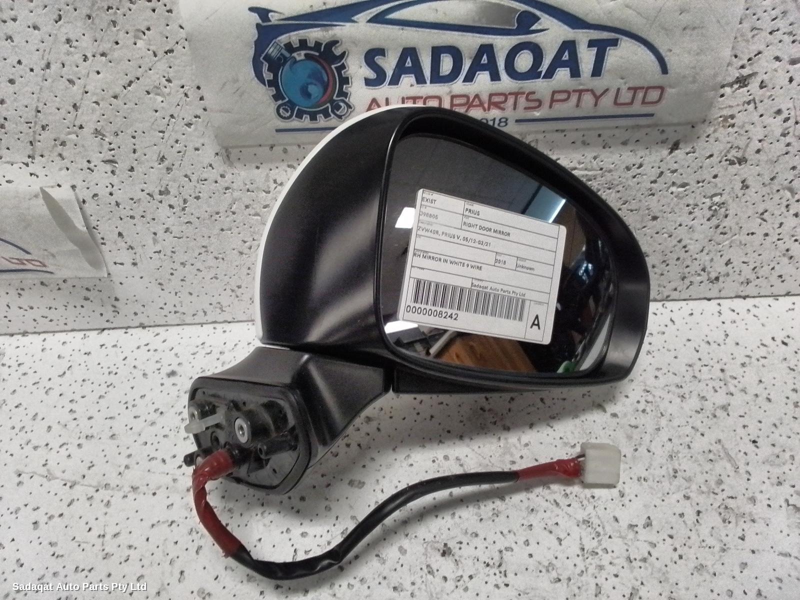 Toyota Prius Right Door Mirror