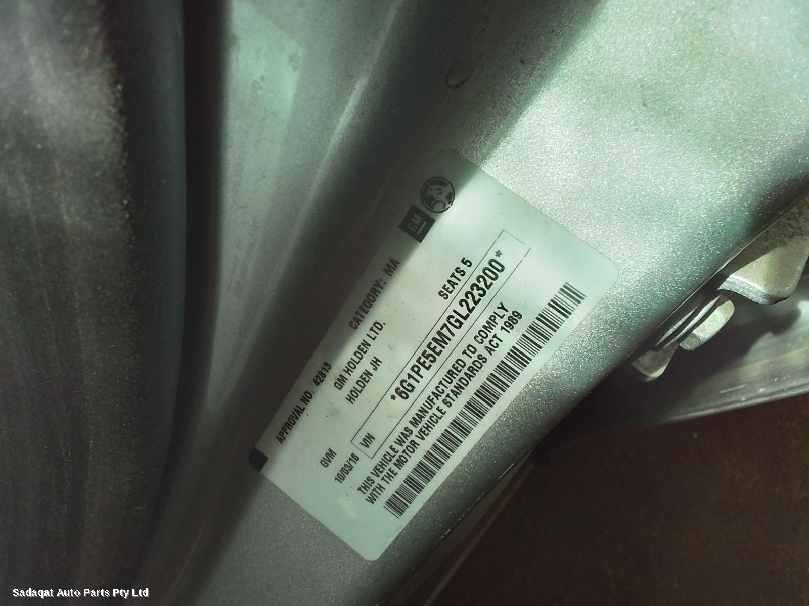 Holden Cruze Left Headlamp