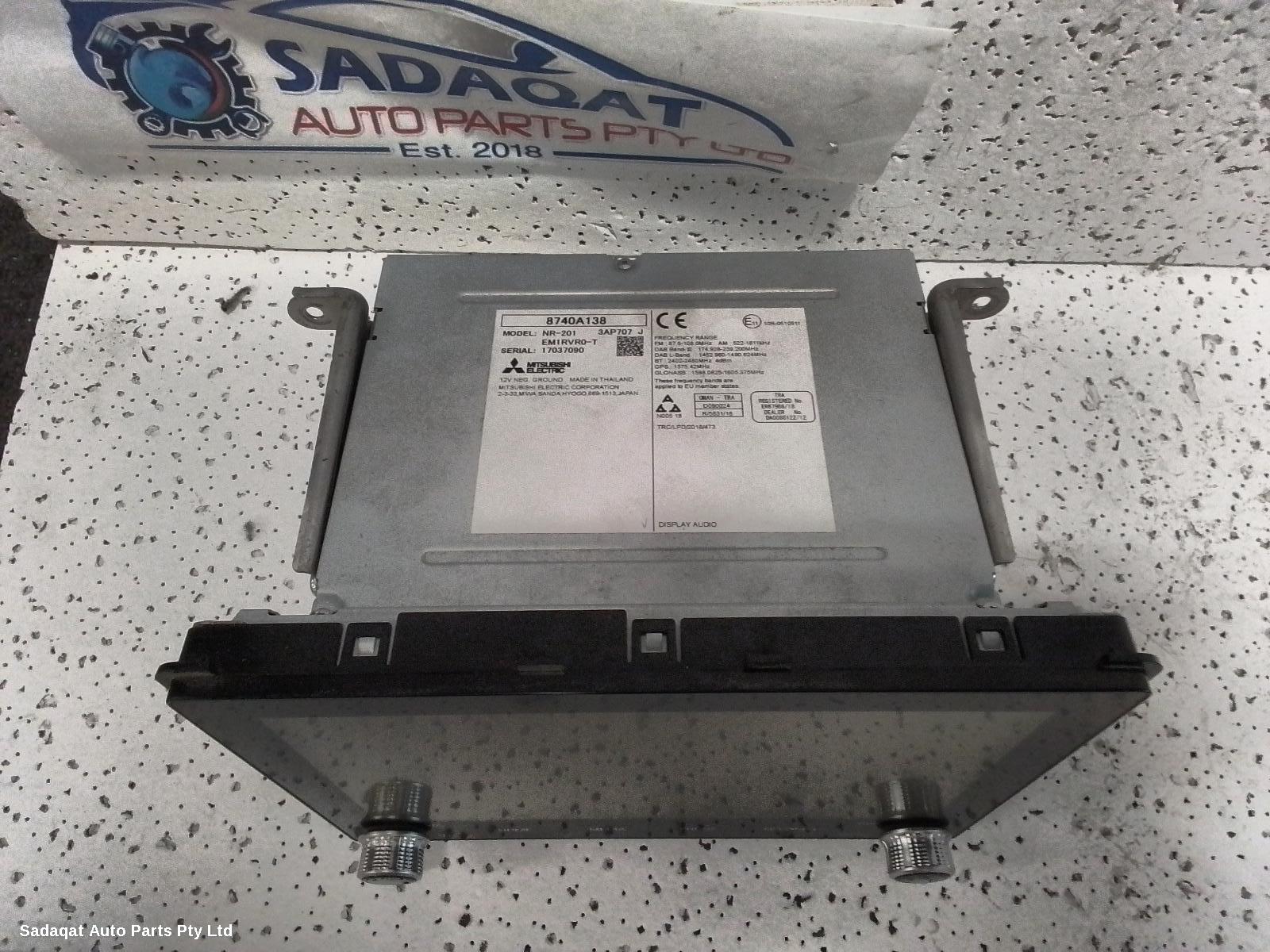 Mitsubishi Asx Radio/cd/dvd/sat/tv