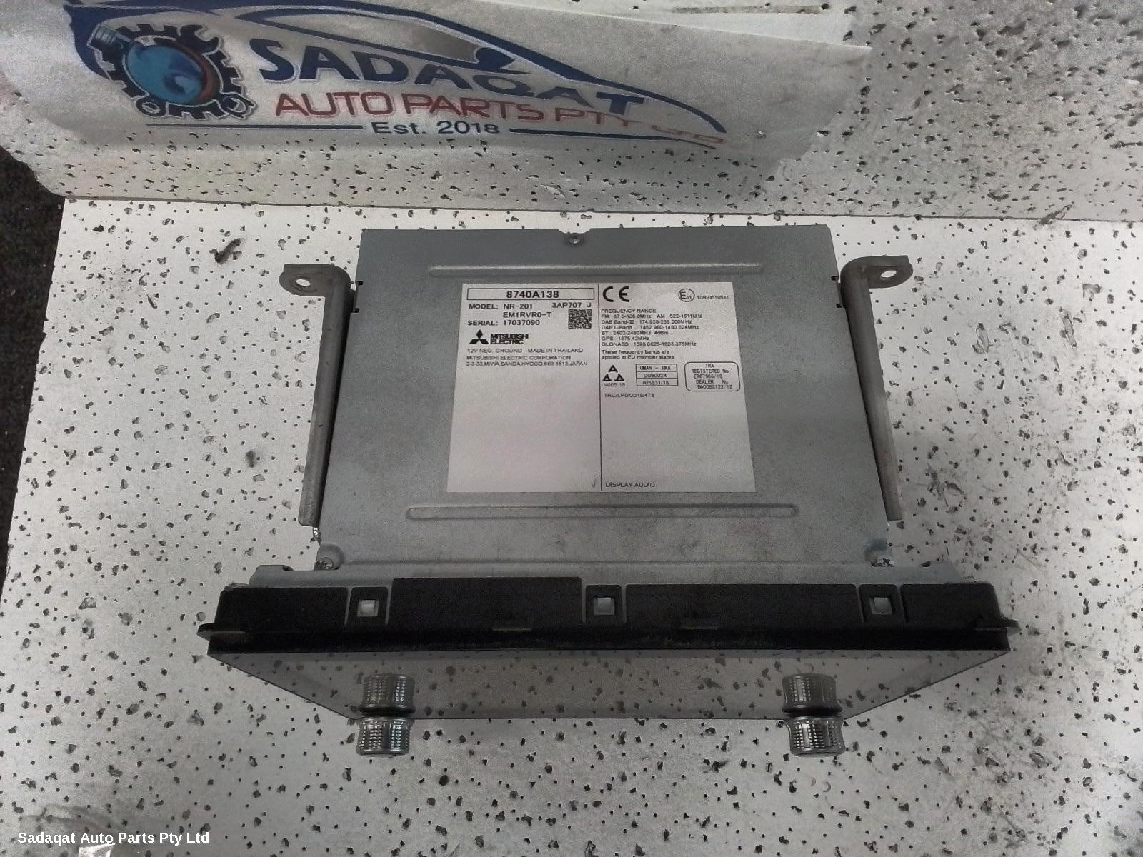 Mitsubishi Asx Radio/cd/dvd/sat/tv