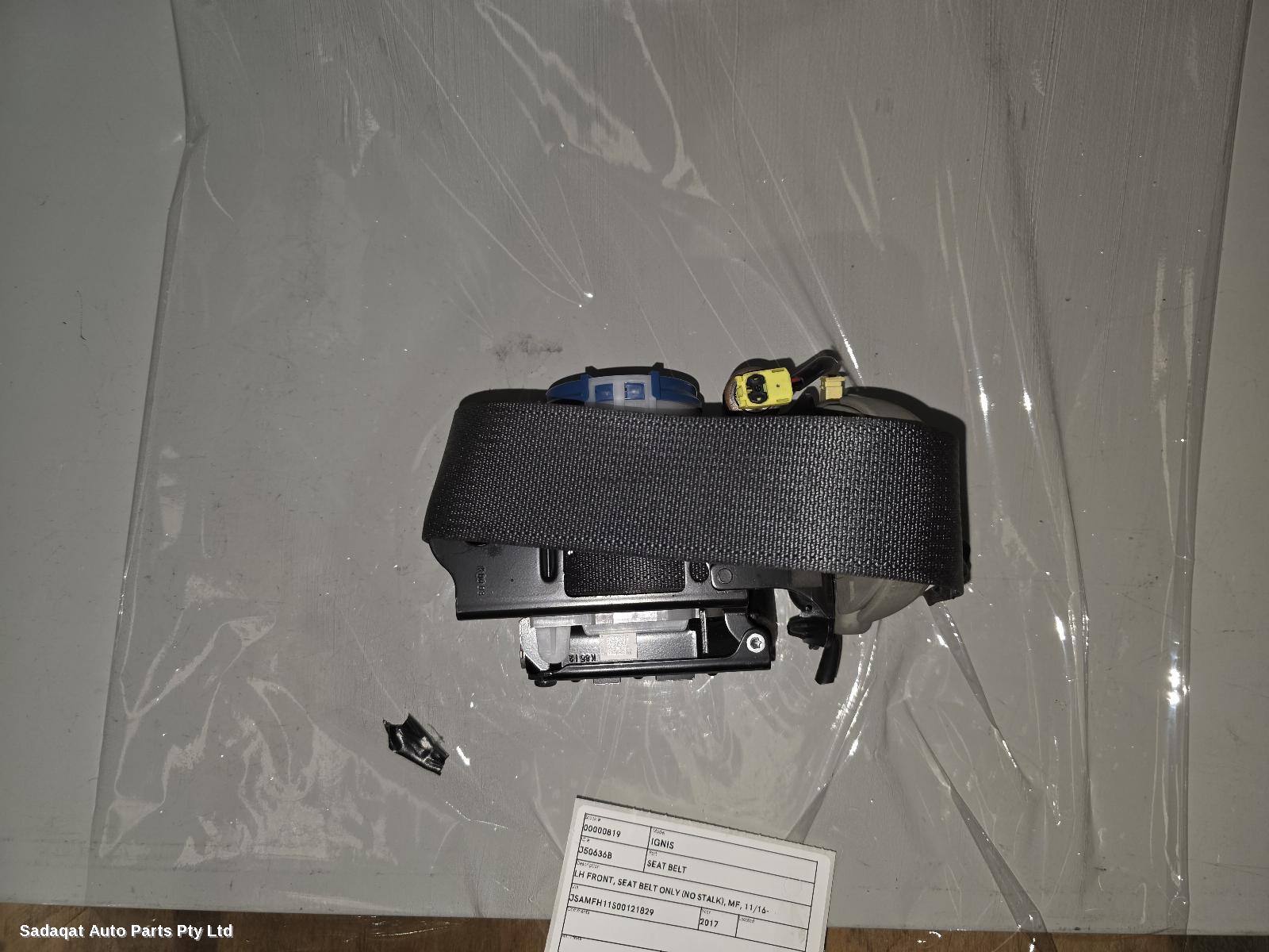 Suzuki Ignis Seatbelt/stalk