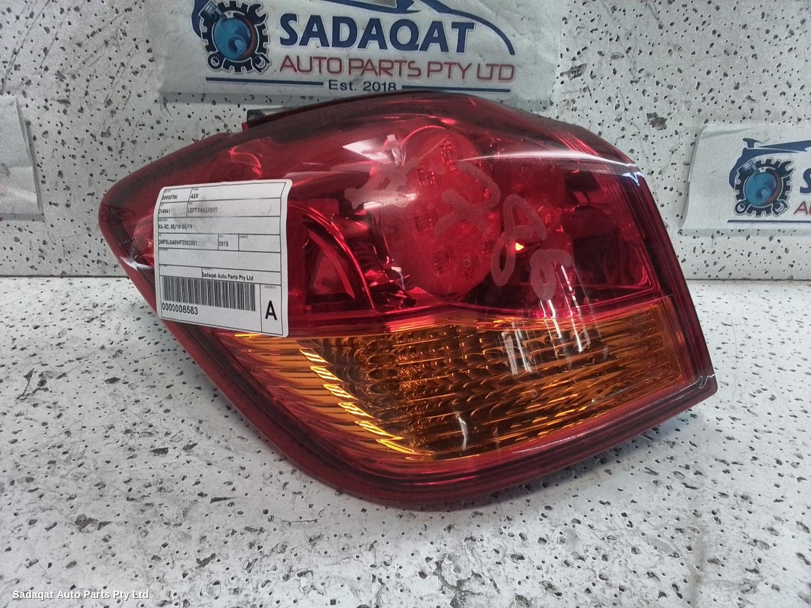 Mitsubishi Asx Left Taillight
