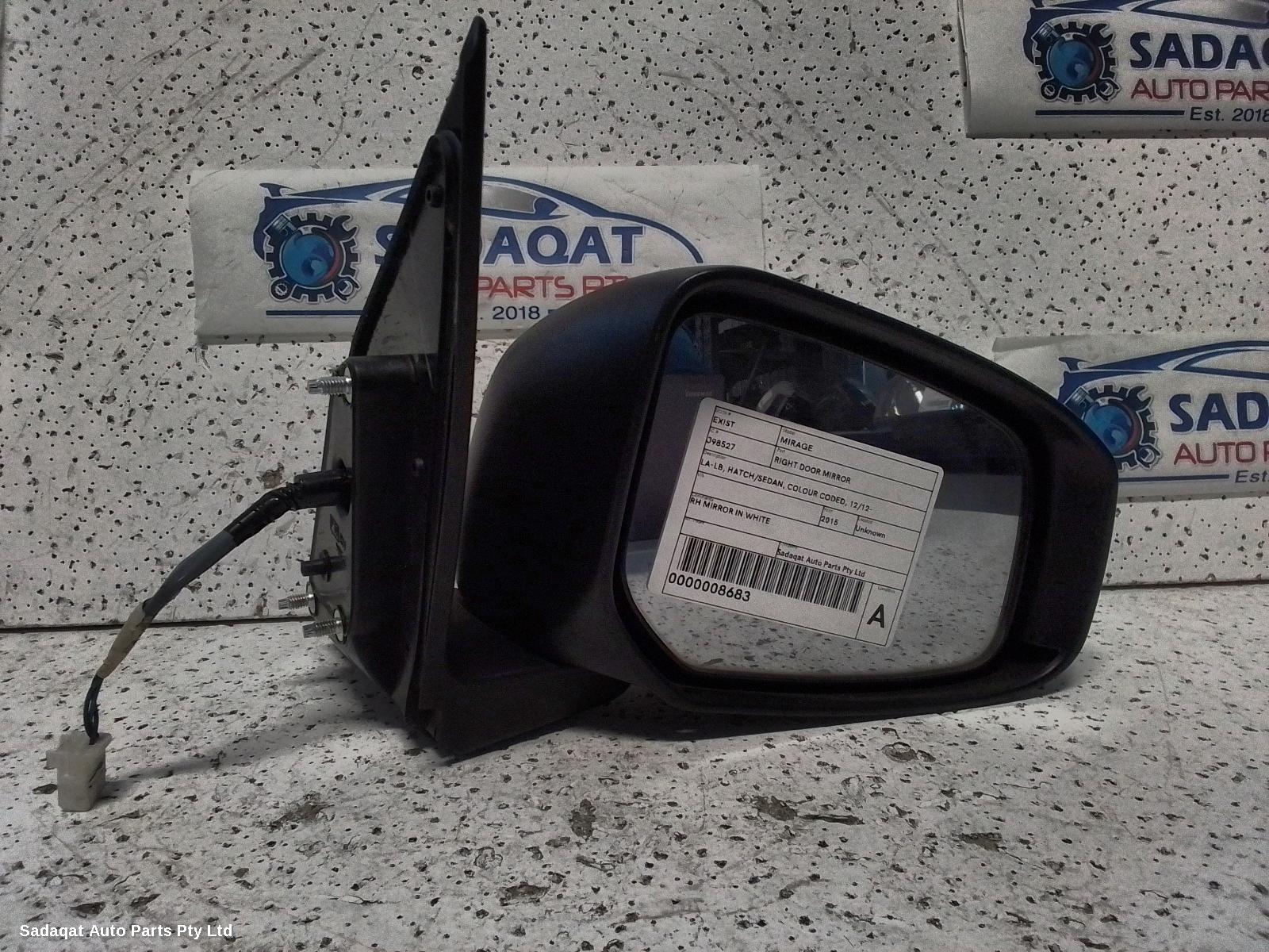 Mitsubishi Mirage Right Door Mirror