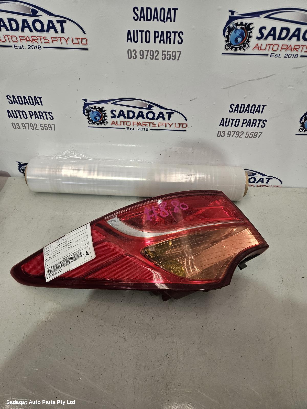 Hyundai Santa Fe Left Taillight