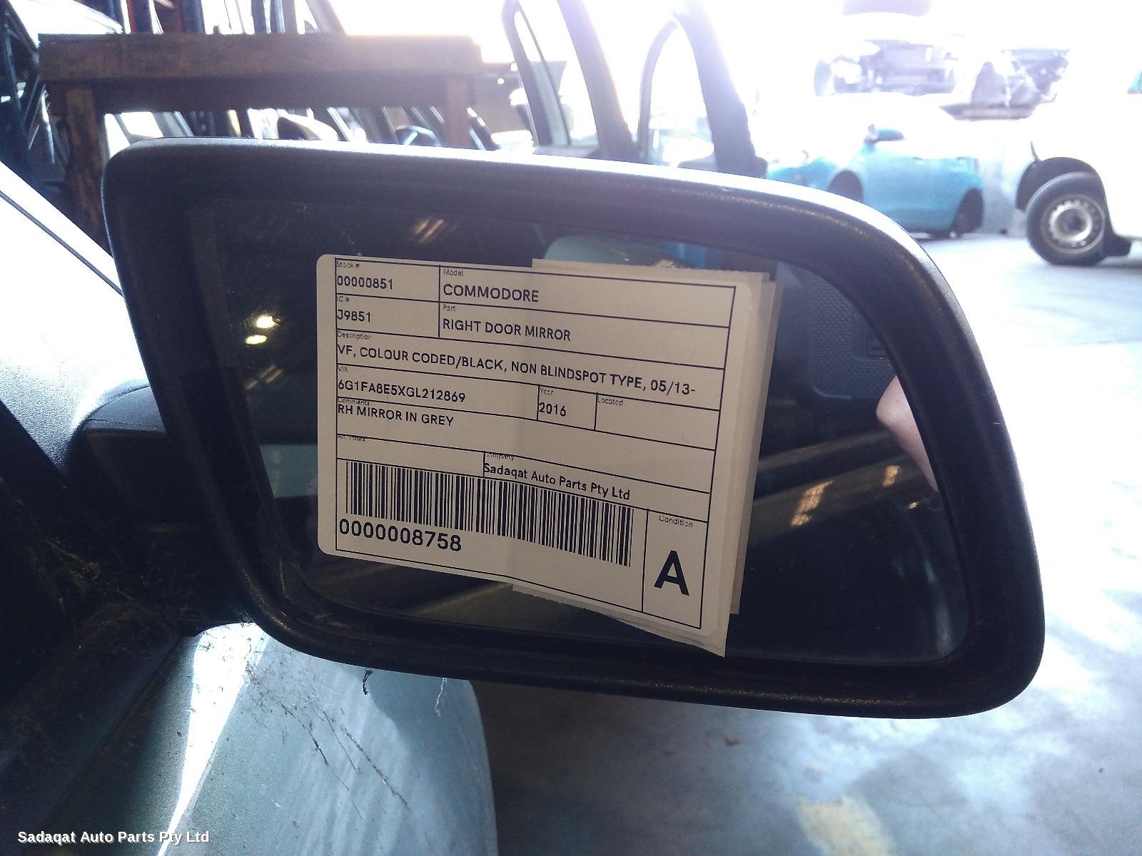 Holden Commodore Right Door Mirror