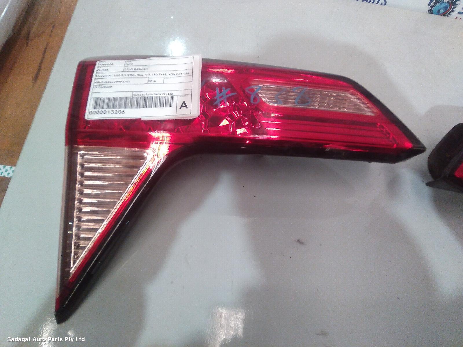 Honda Hrv Rear Garnish