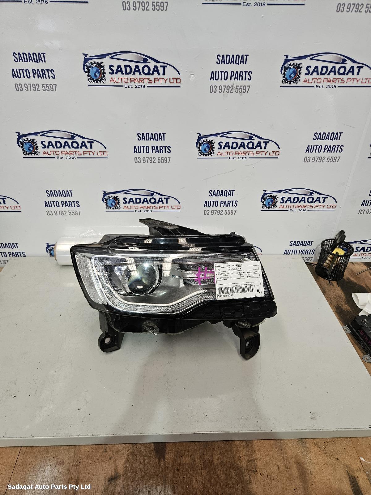 Jeep Grandcherokee Right Headlamp