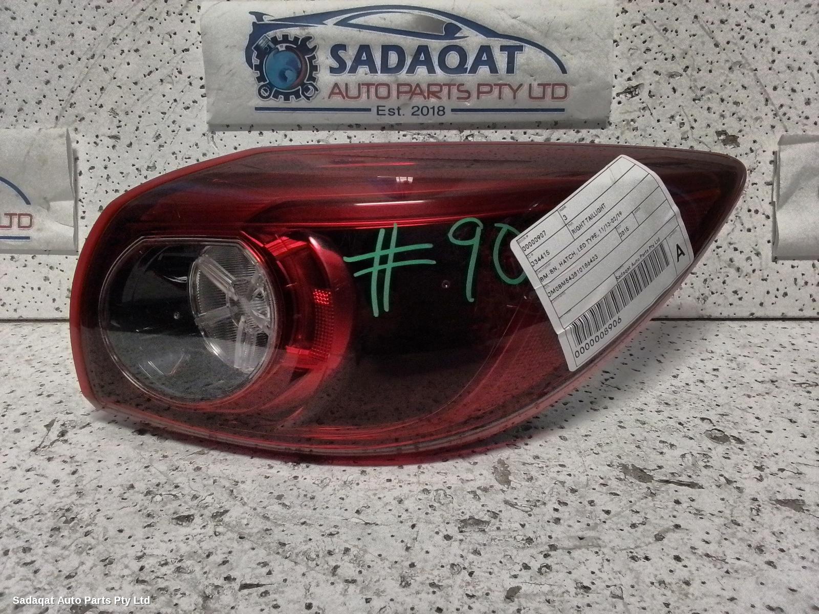Mazda 3 Right Taillight