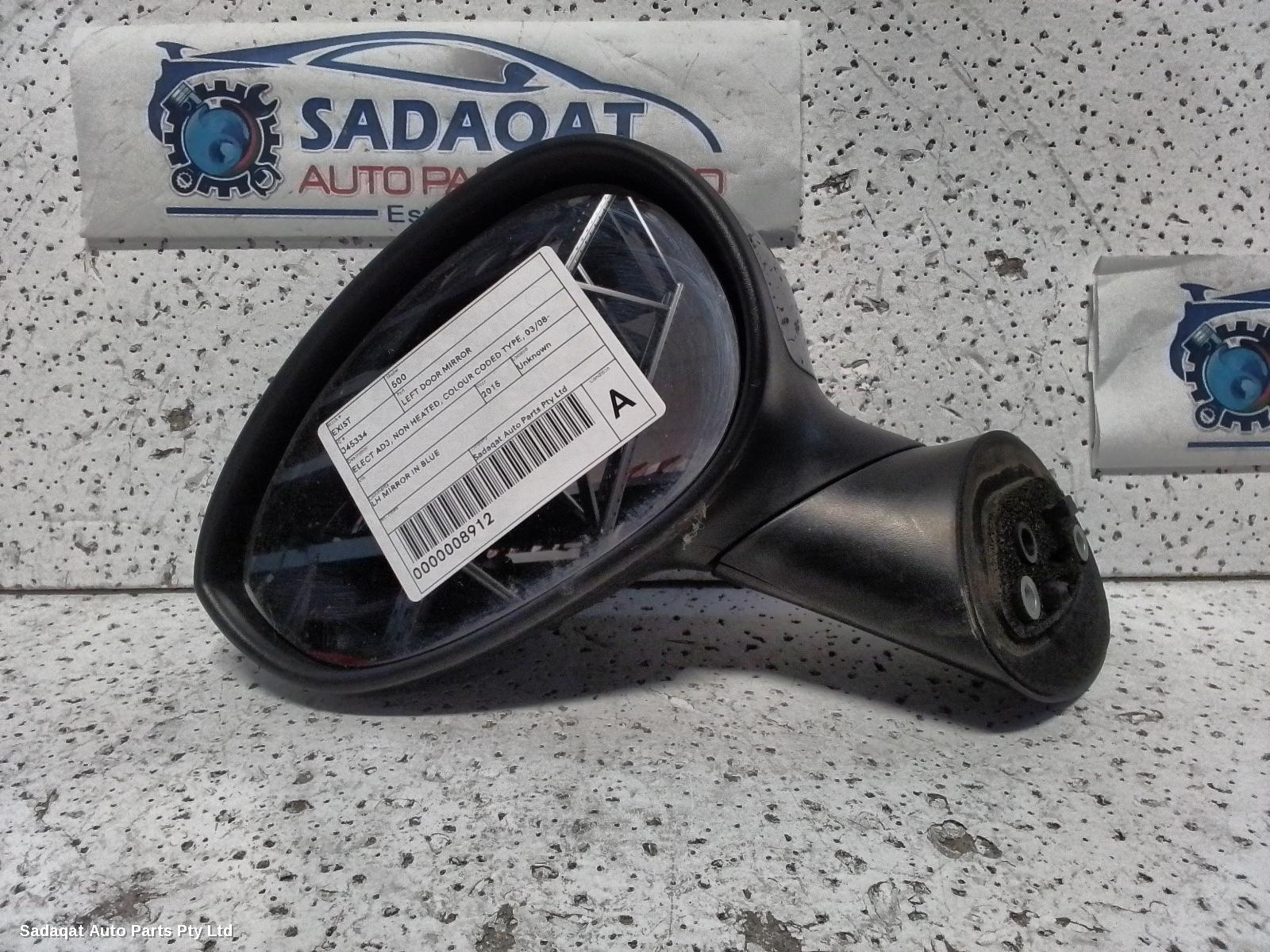 Fiat 500 Left Door Mirror