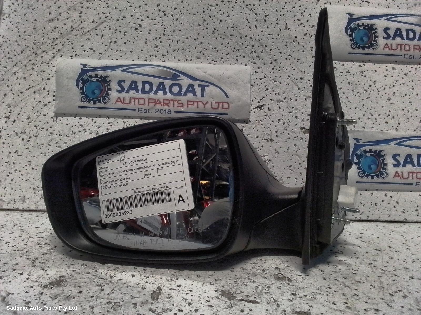 Hyundai I30 Left Door Mirror
