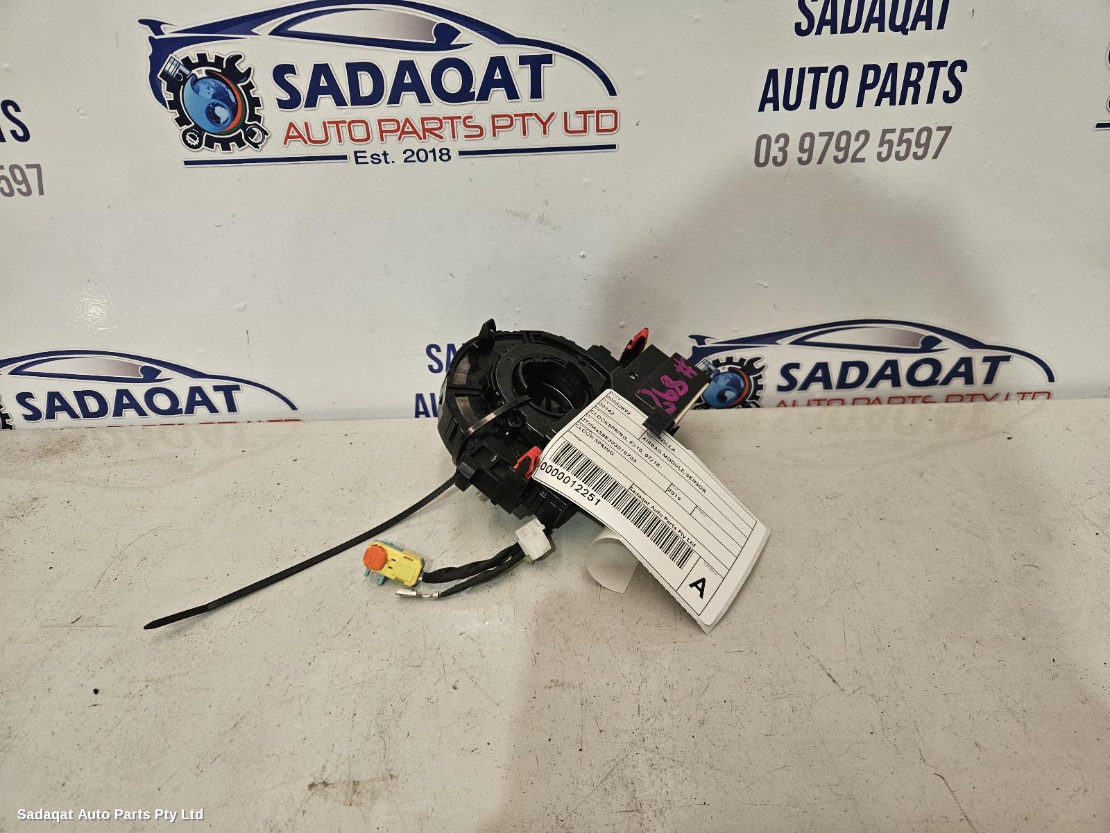 Toyota Corolla Airbag Module/sensor