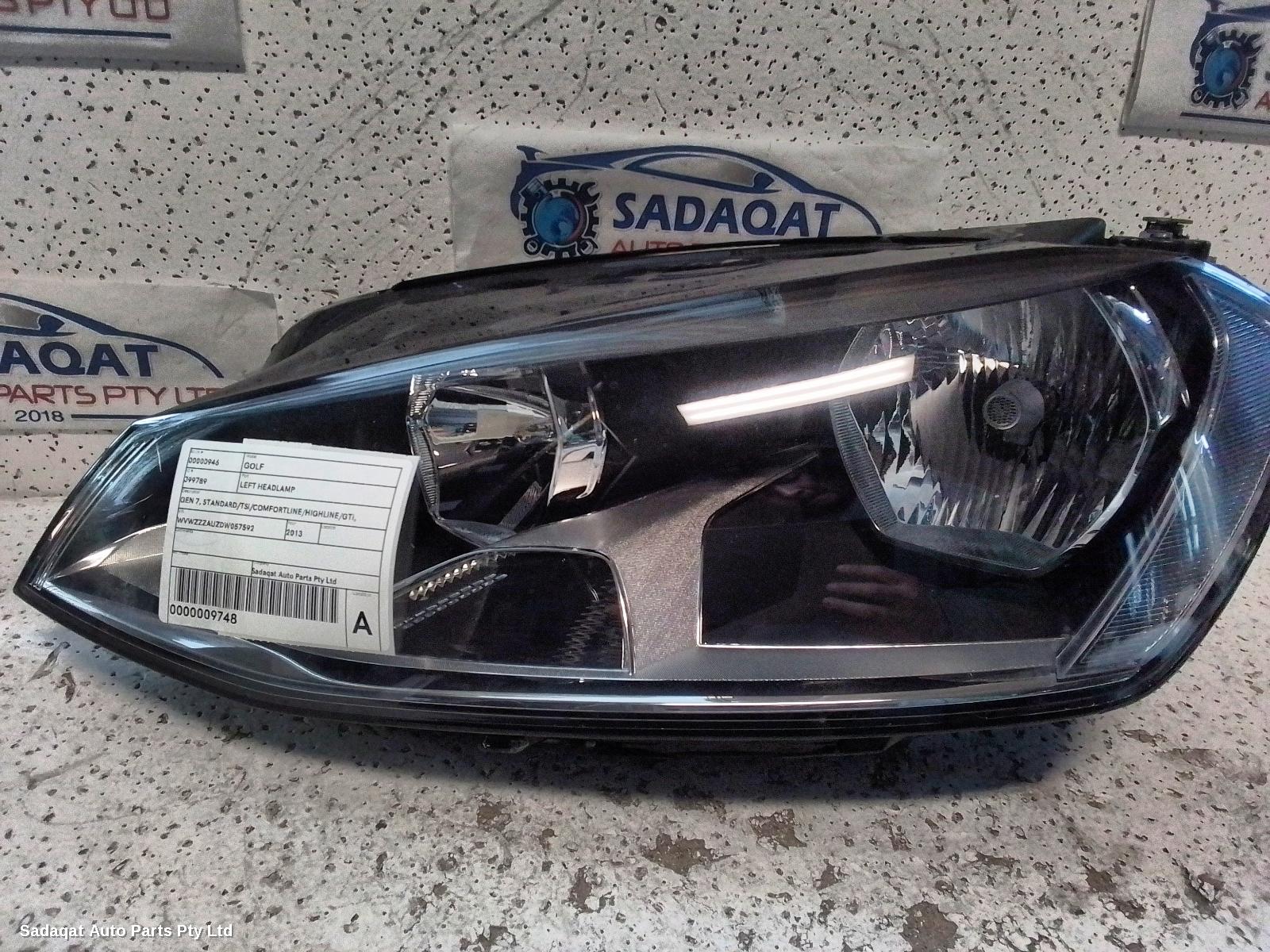 Volkswagen Golf Left Headlamp