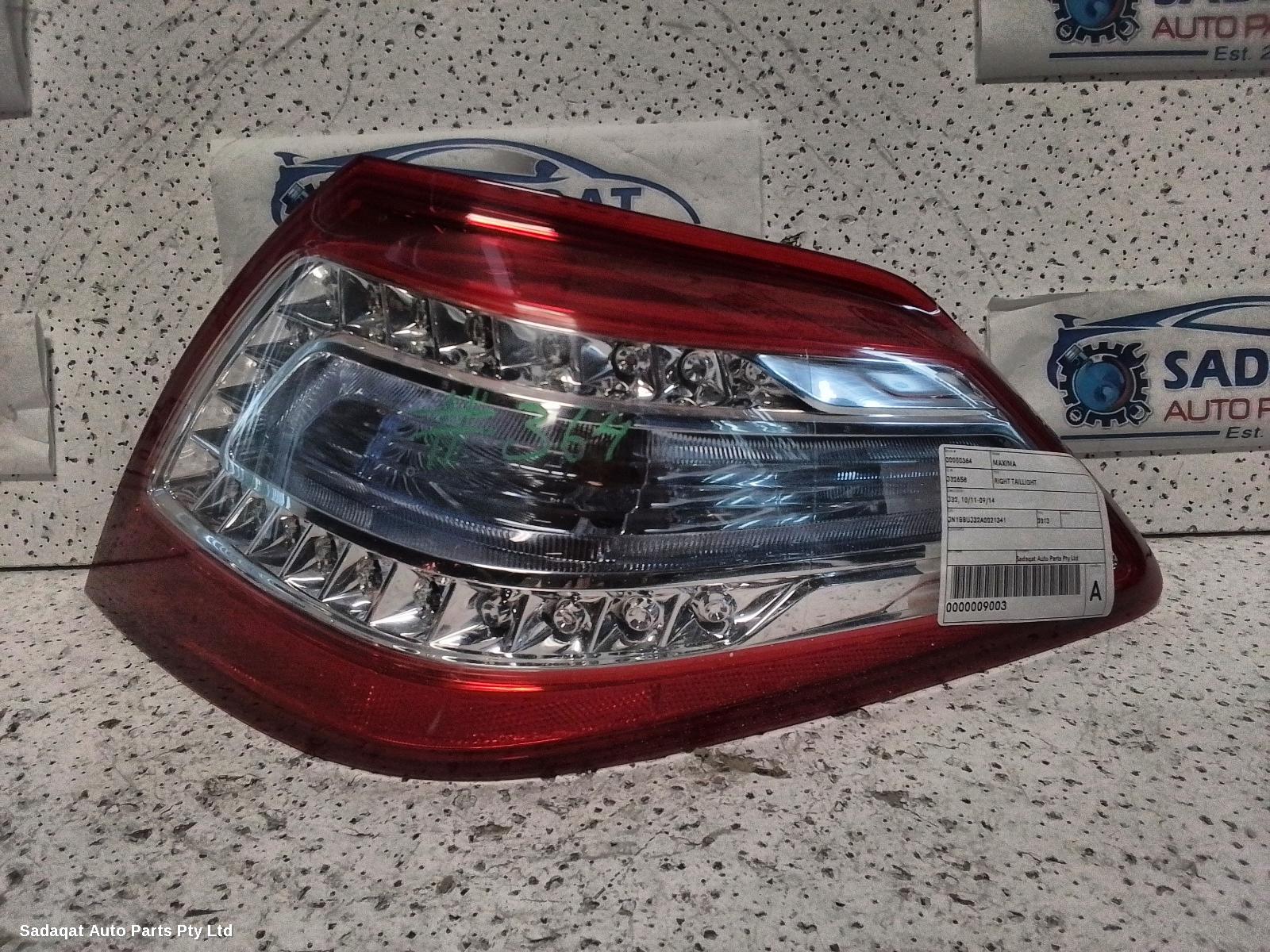 Nissan Maxima Right Taillight