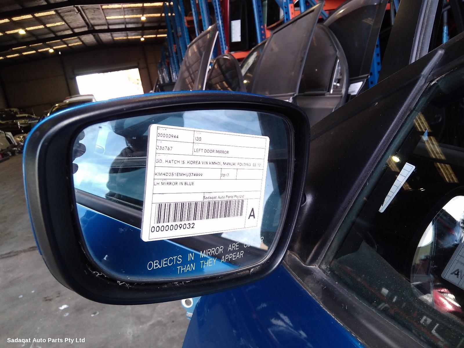 Hyundai I30 Left Door Mirror