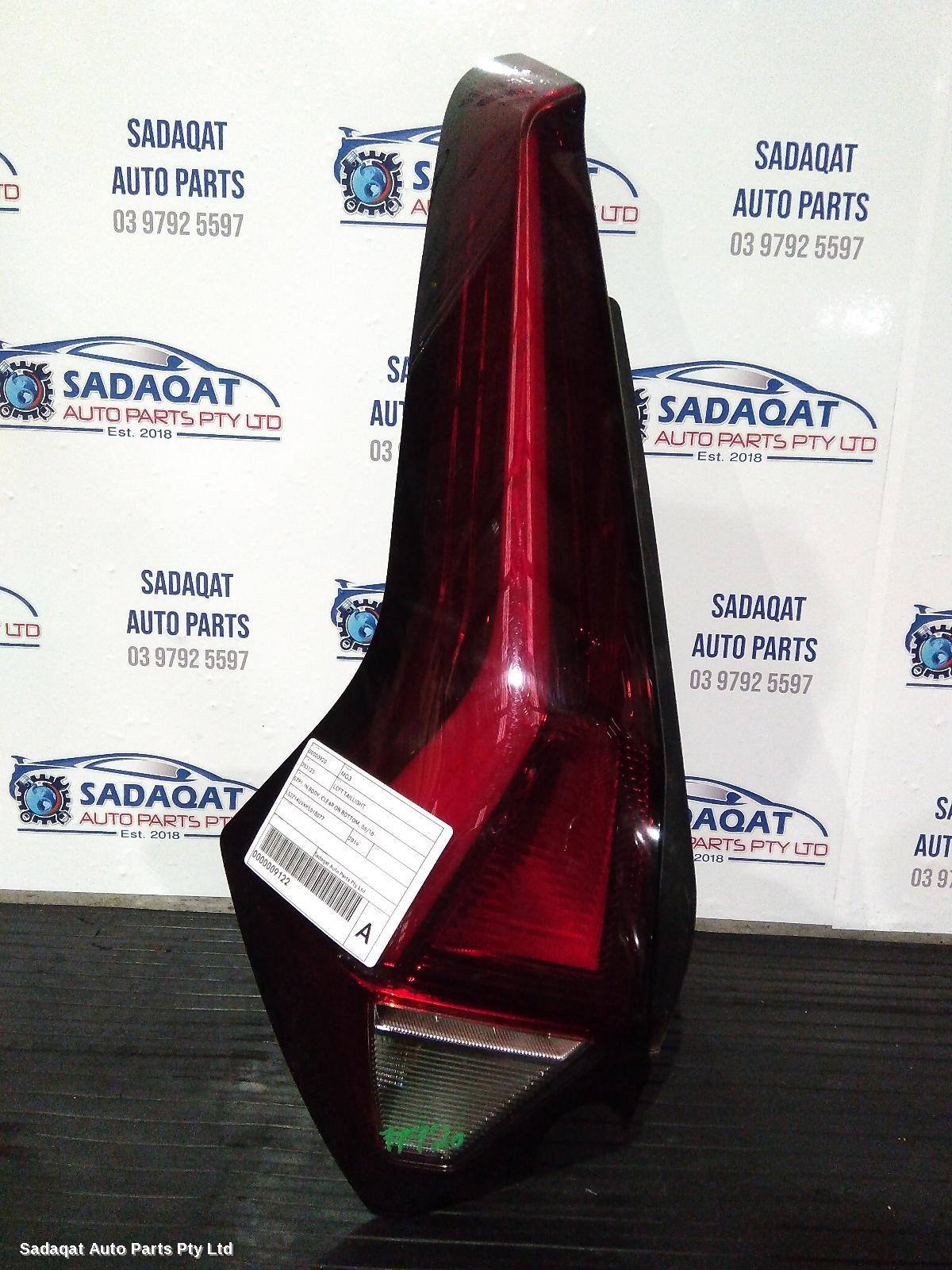 Mg Mg3 Left Taillight