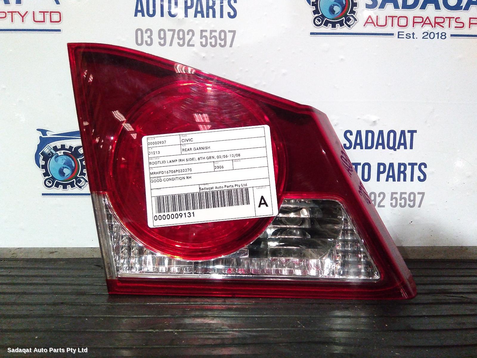 Honda Civic Rear Garnish