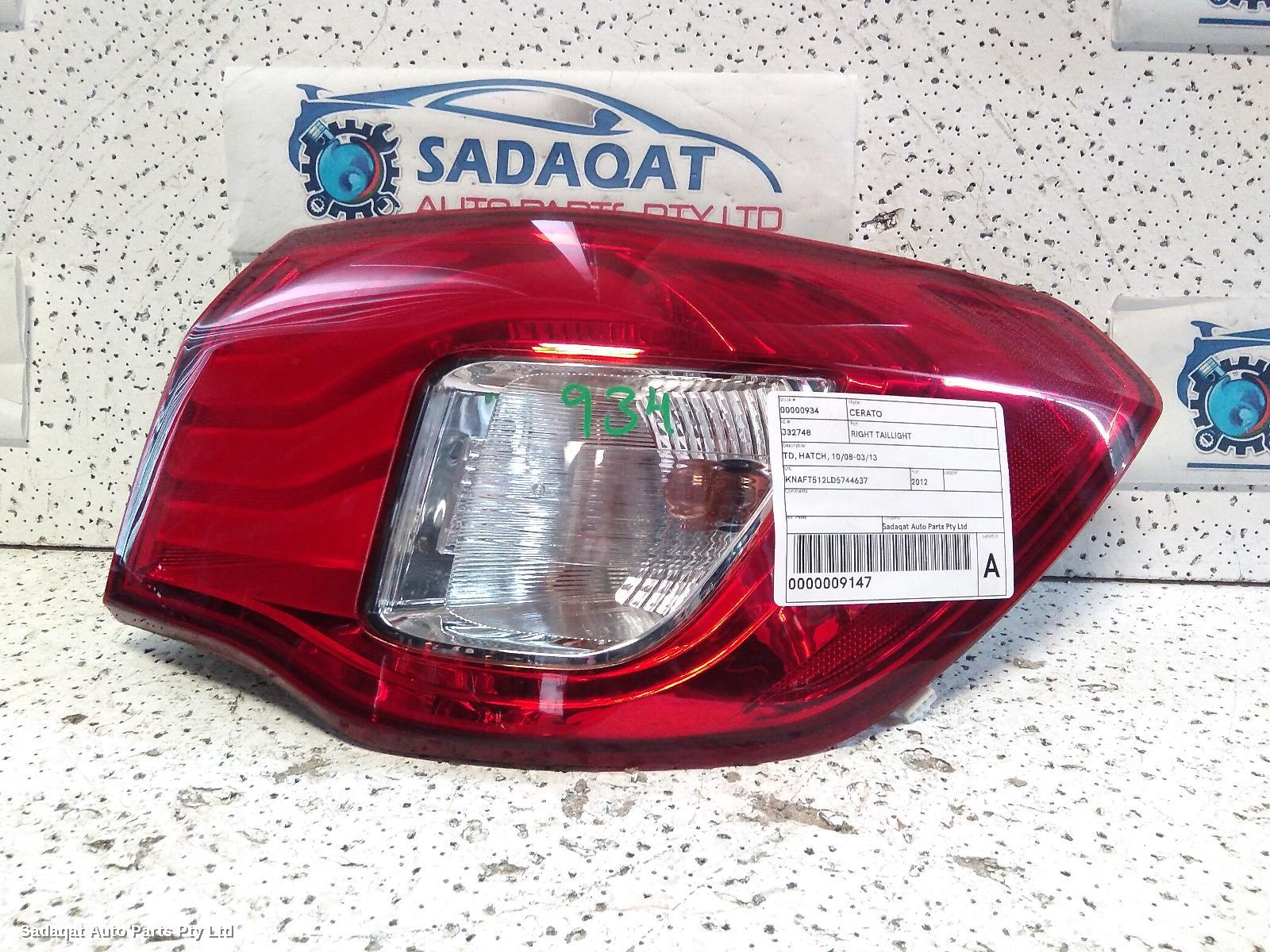Kia Cerato Right Taillight