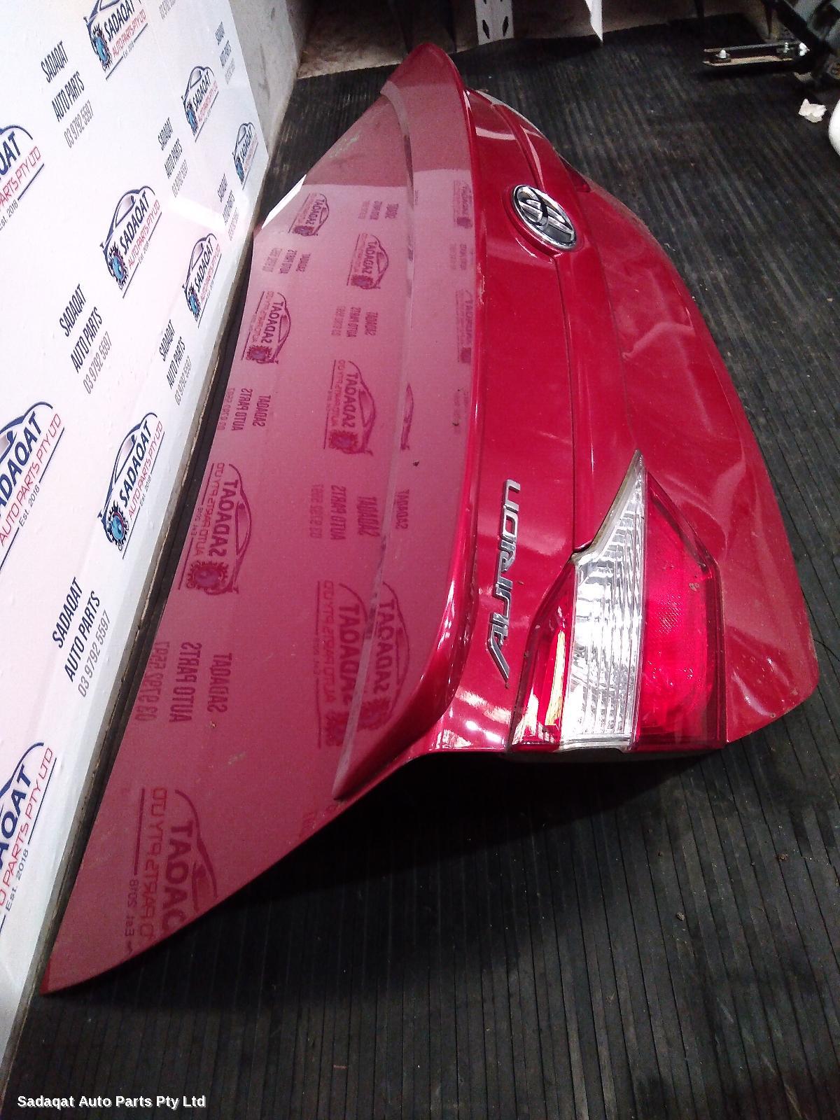 Toyota Aurion Bootlid/tailgate