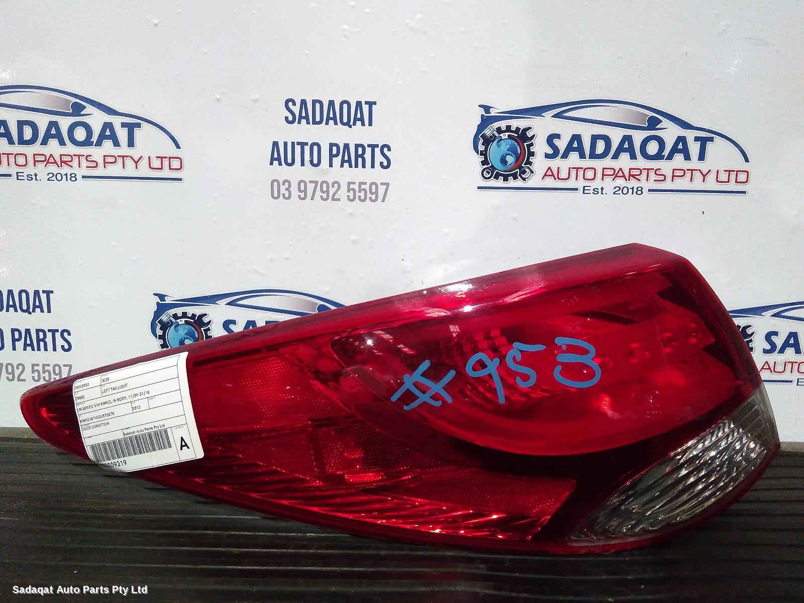 Hyundai Ix35 Left Taillight