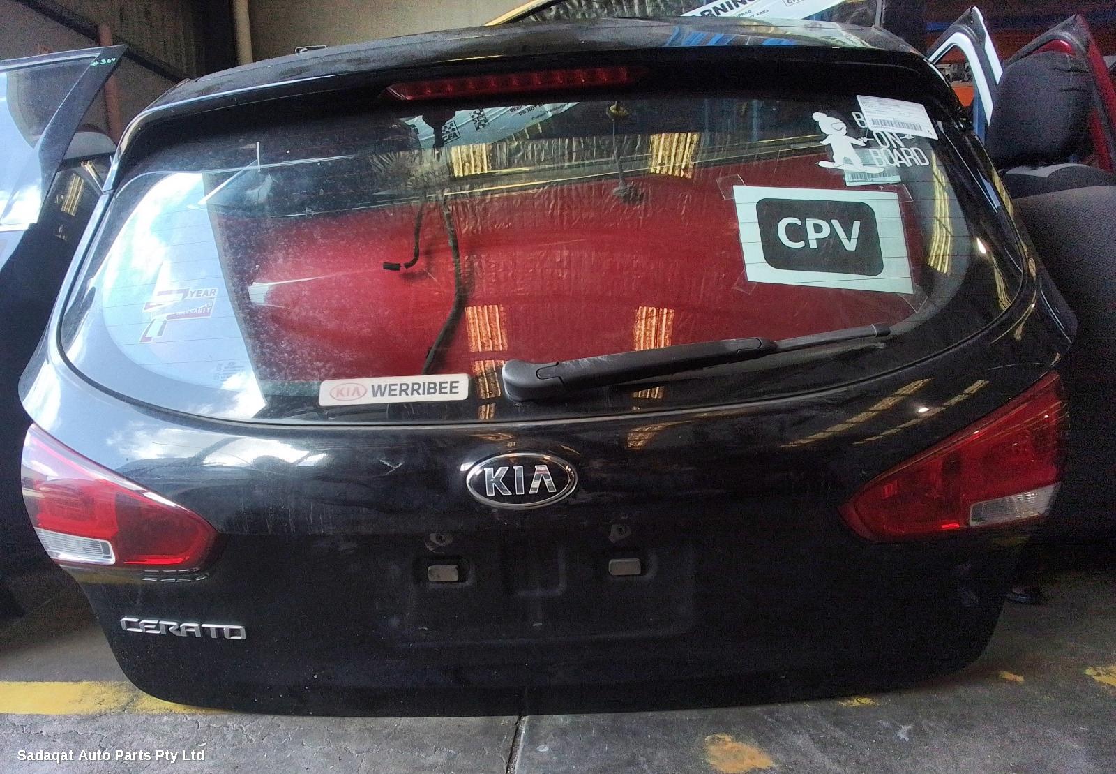 Kia Cerato Bootlid/tailgate