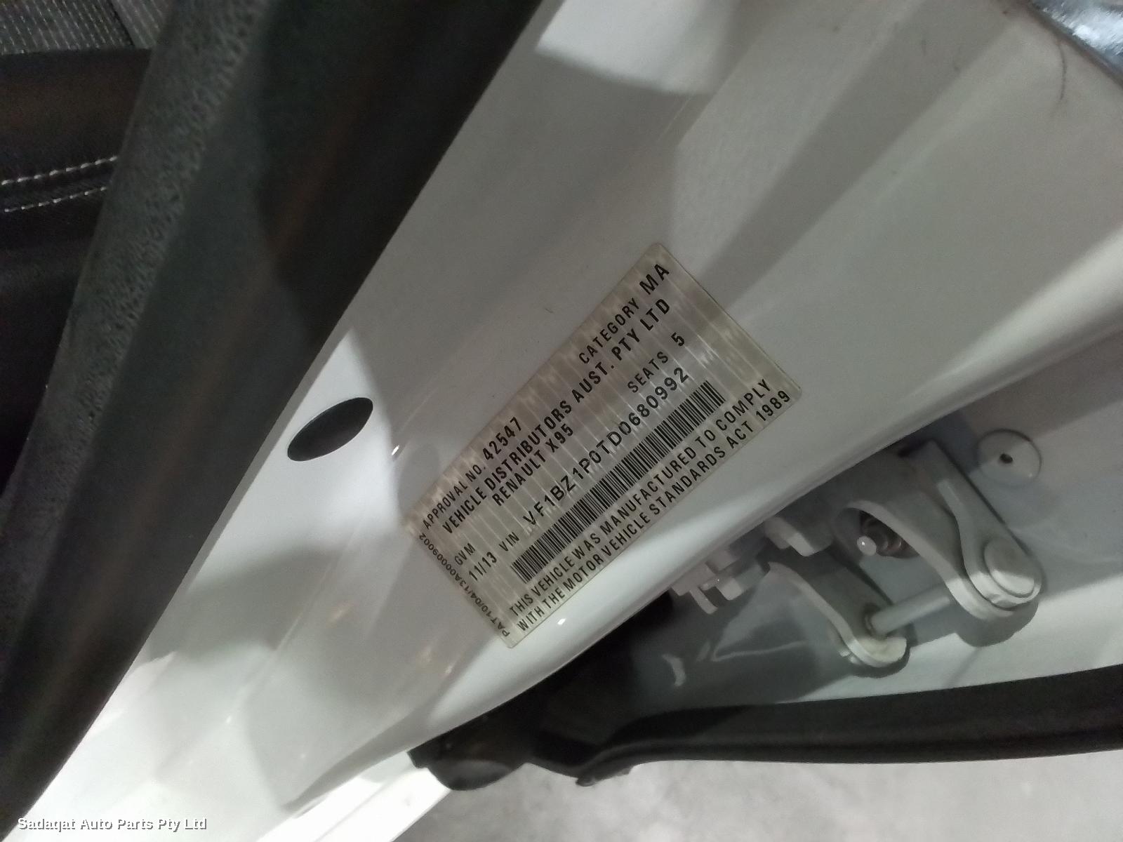 Renault Megane Bootlid/tailgate