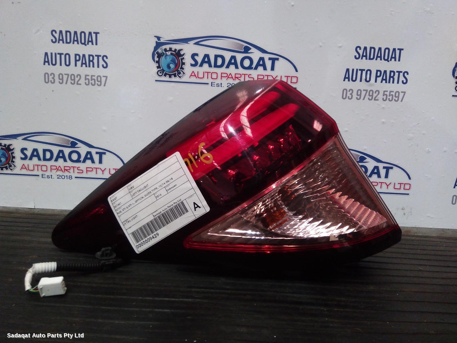 Honda Hrv Left Taillight