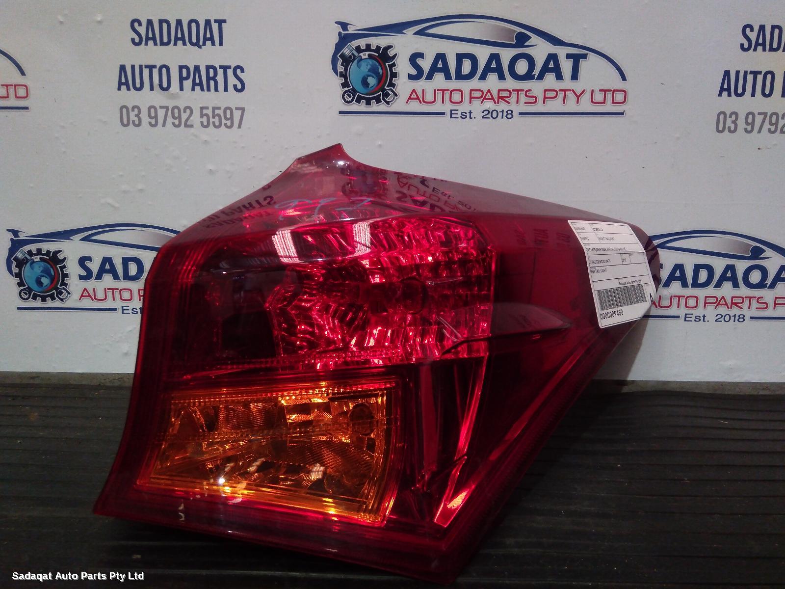 Toyota Corolla Right Taillight