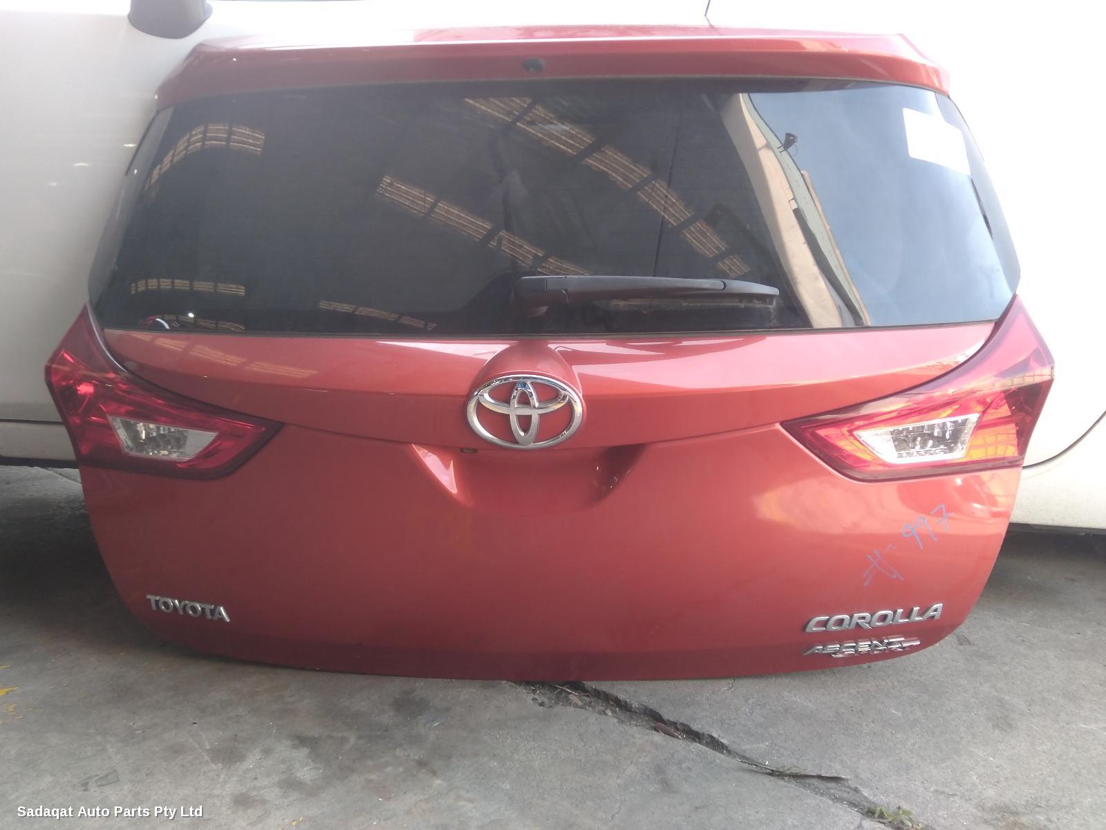 Toyota Corolla Bootlid/tailgate