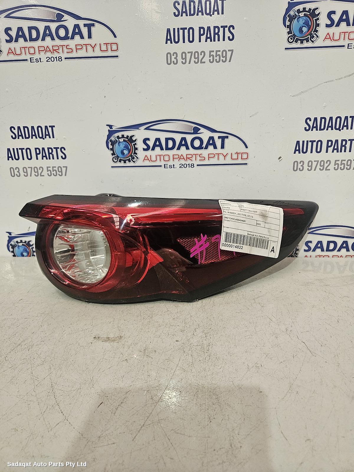 Mazda Cx9 Right Taillight