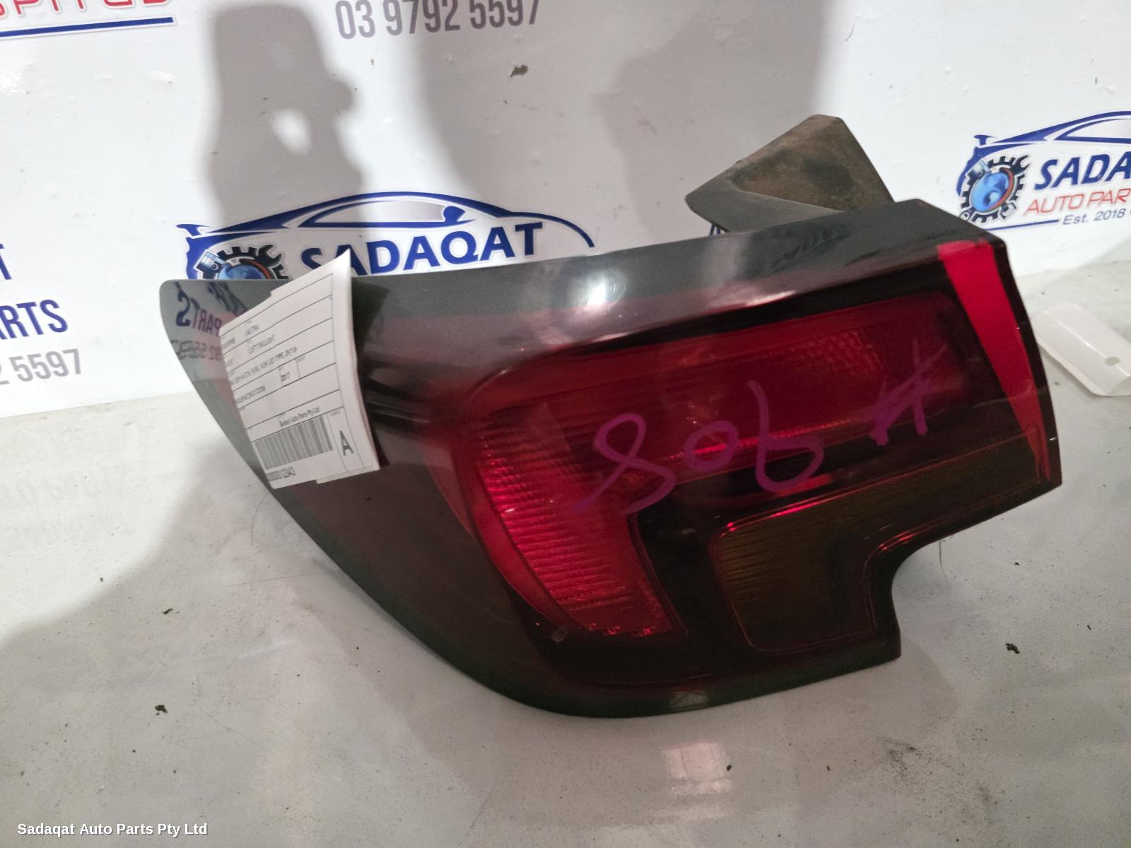 Holden Astra Left Taillight