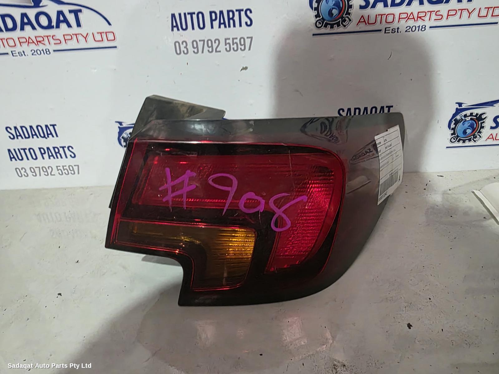 Holden Astra Right Taillight