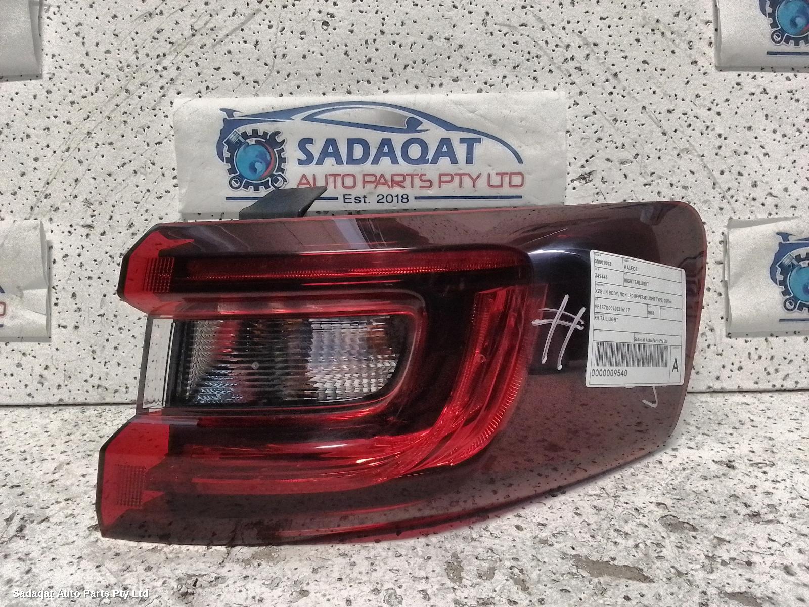 Renault Kaleos Right Taillight