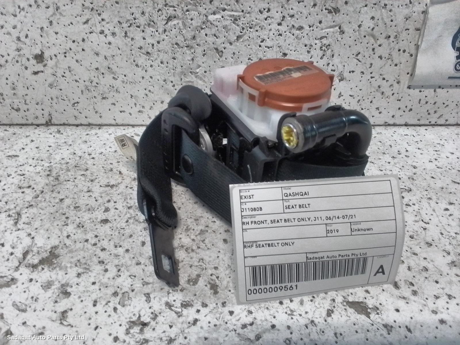 Nissan Qashqai Seatbelt/stalk