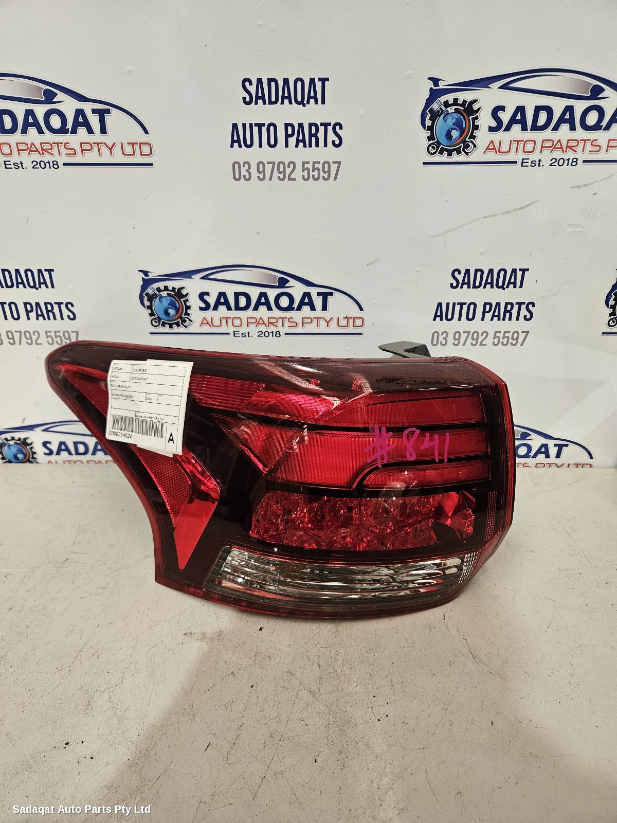 Mitsubishi Outlander Left Taillight