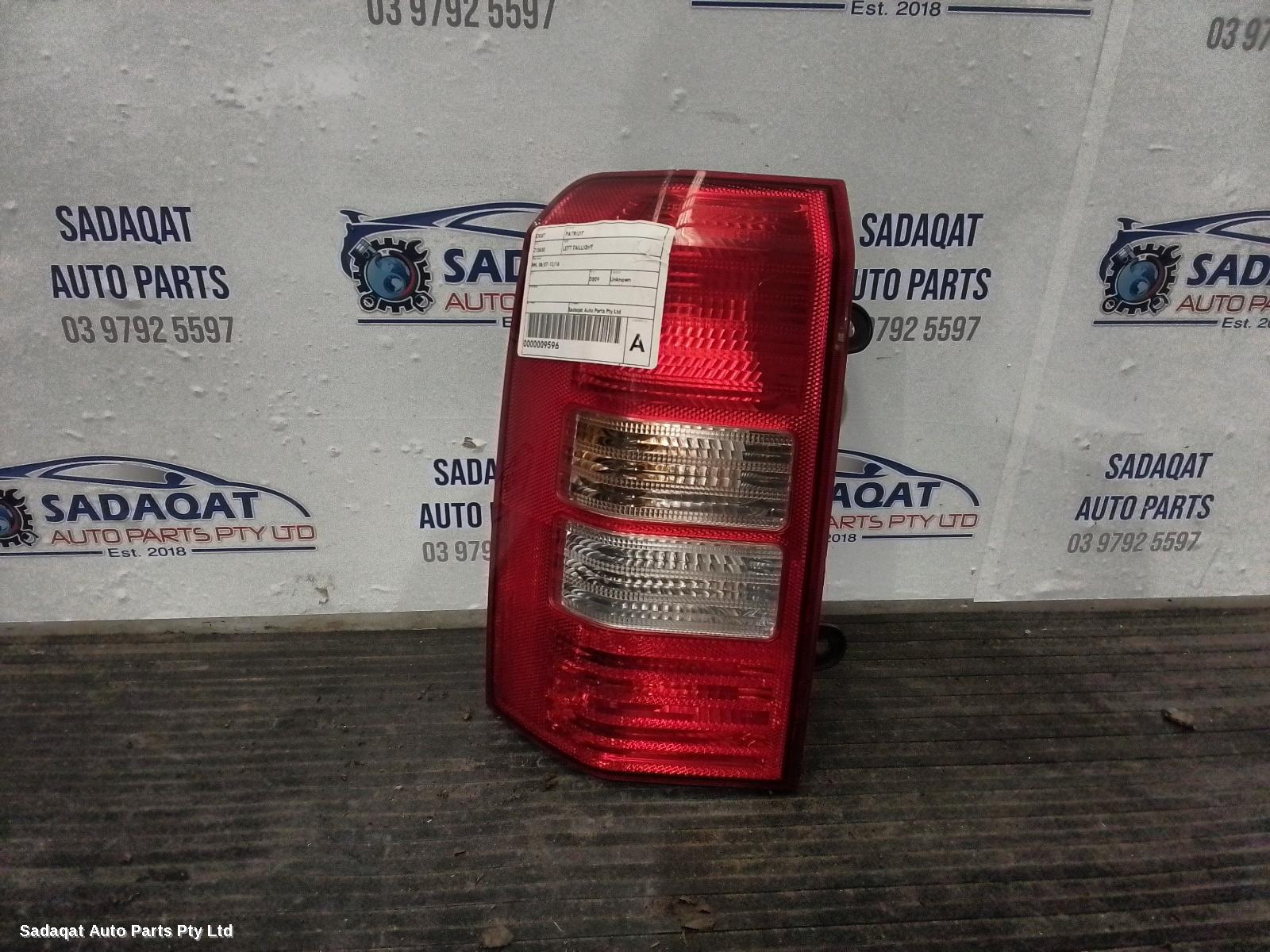 Jeep Patriot Left Taillight