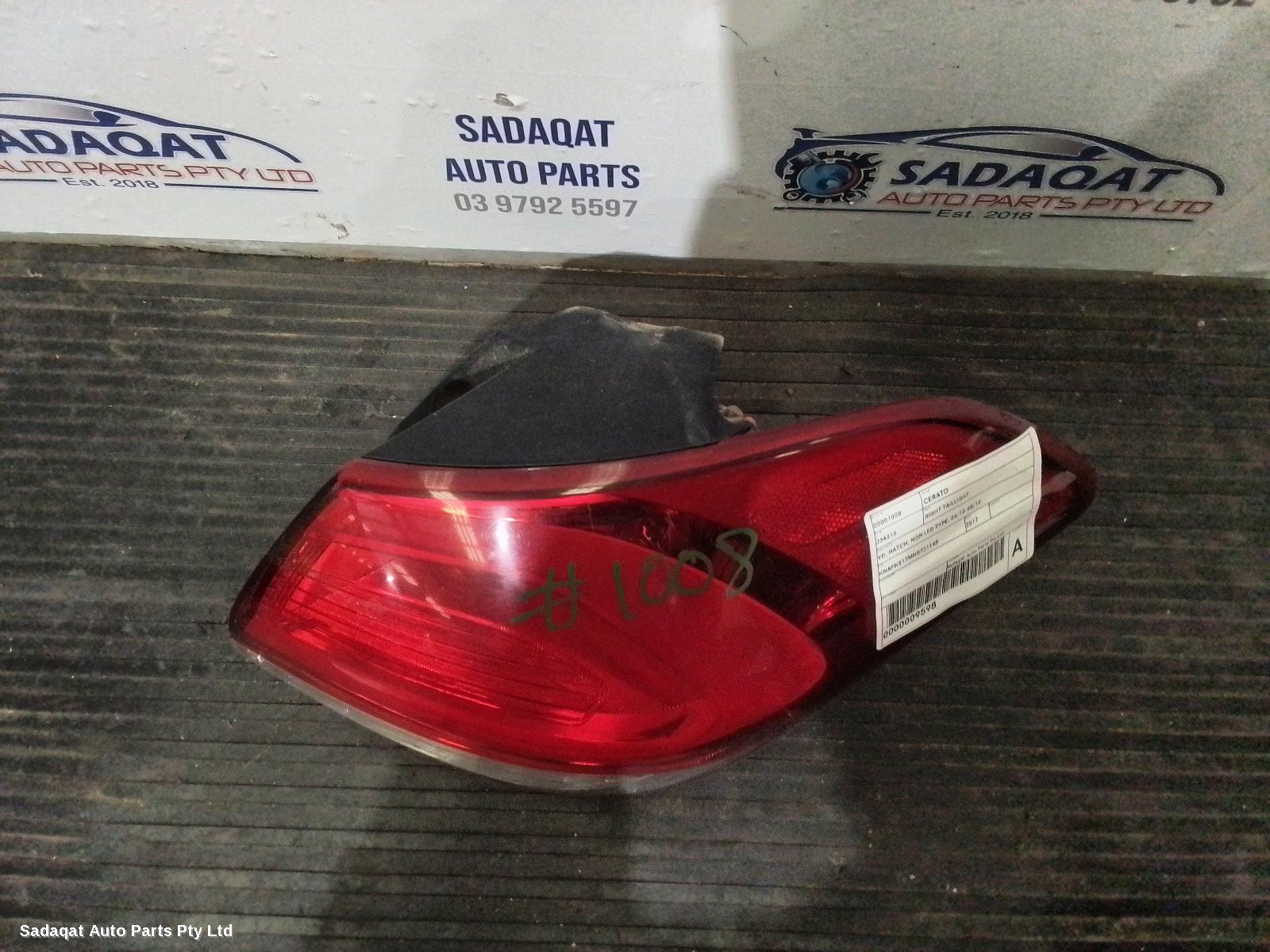 Kia Cerato Right Taillight
