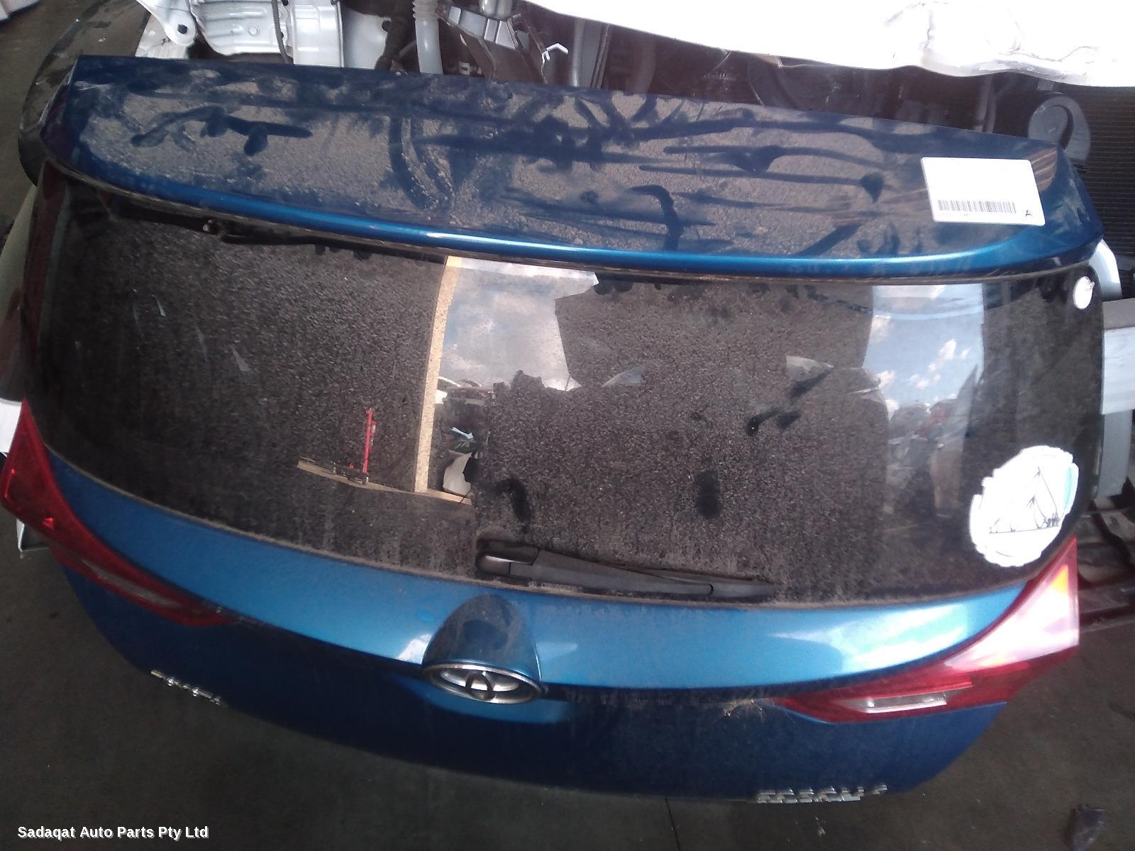 Toyota Corolla Bootlid/tailgate