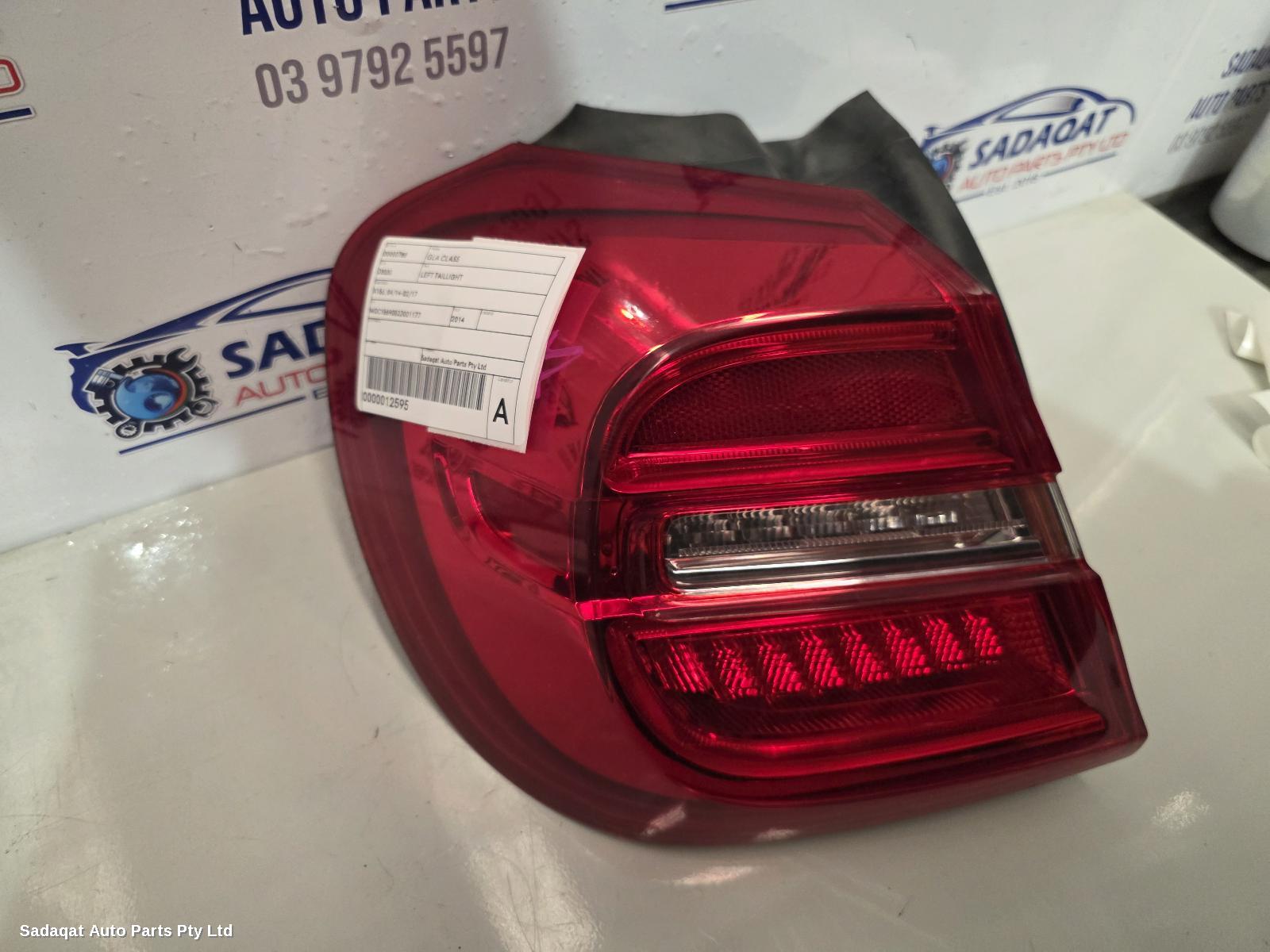 Mercedes Gla Class Left Taillight