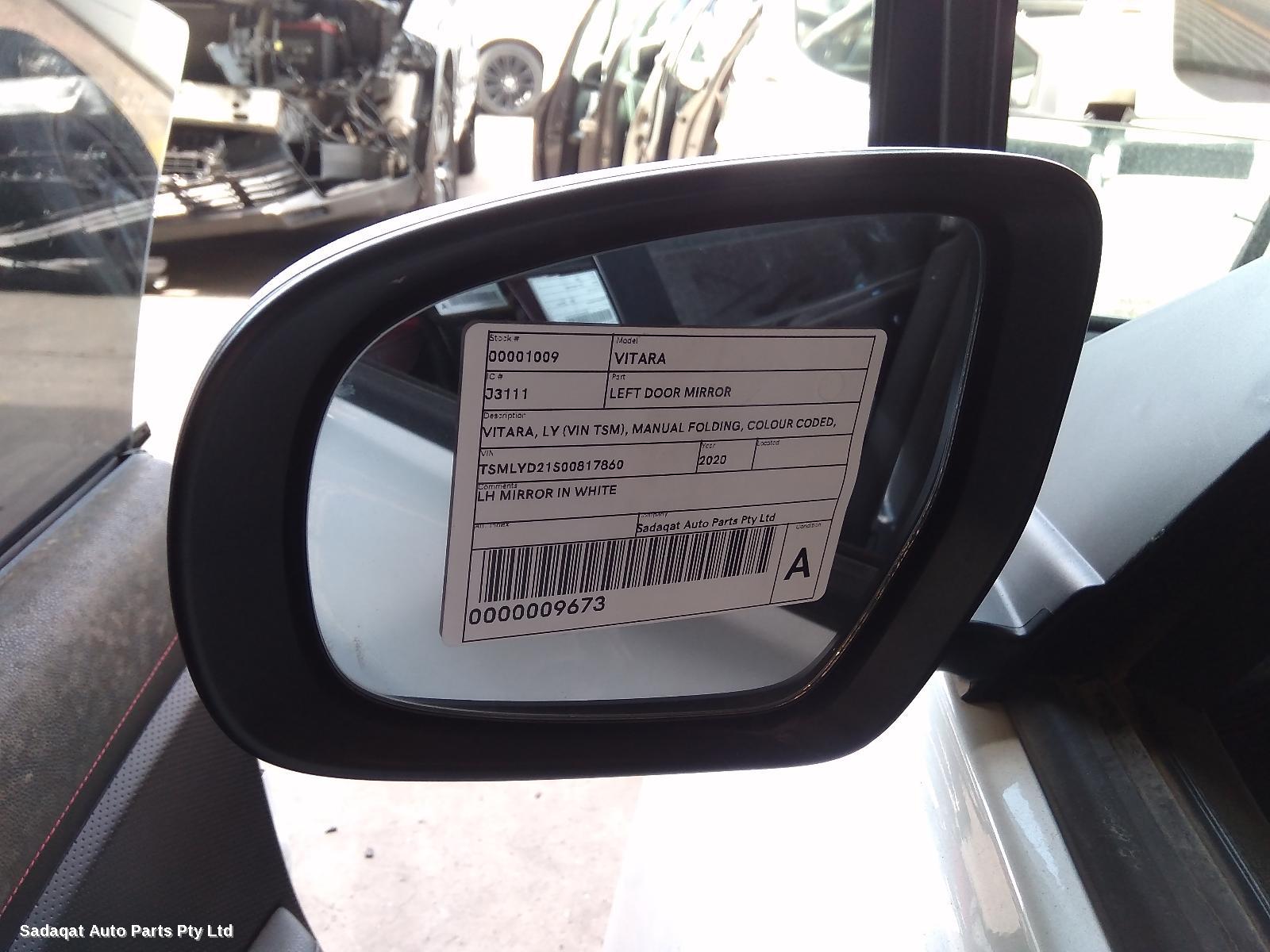 Suzuki Vitara Left Door Mirror