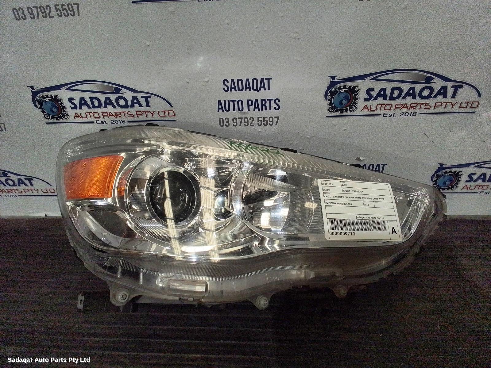 Mitsubishi Asx Right Headlamp