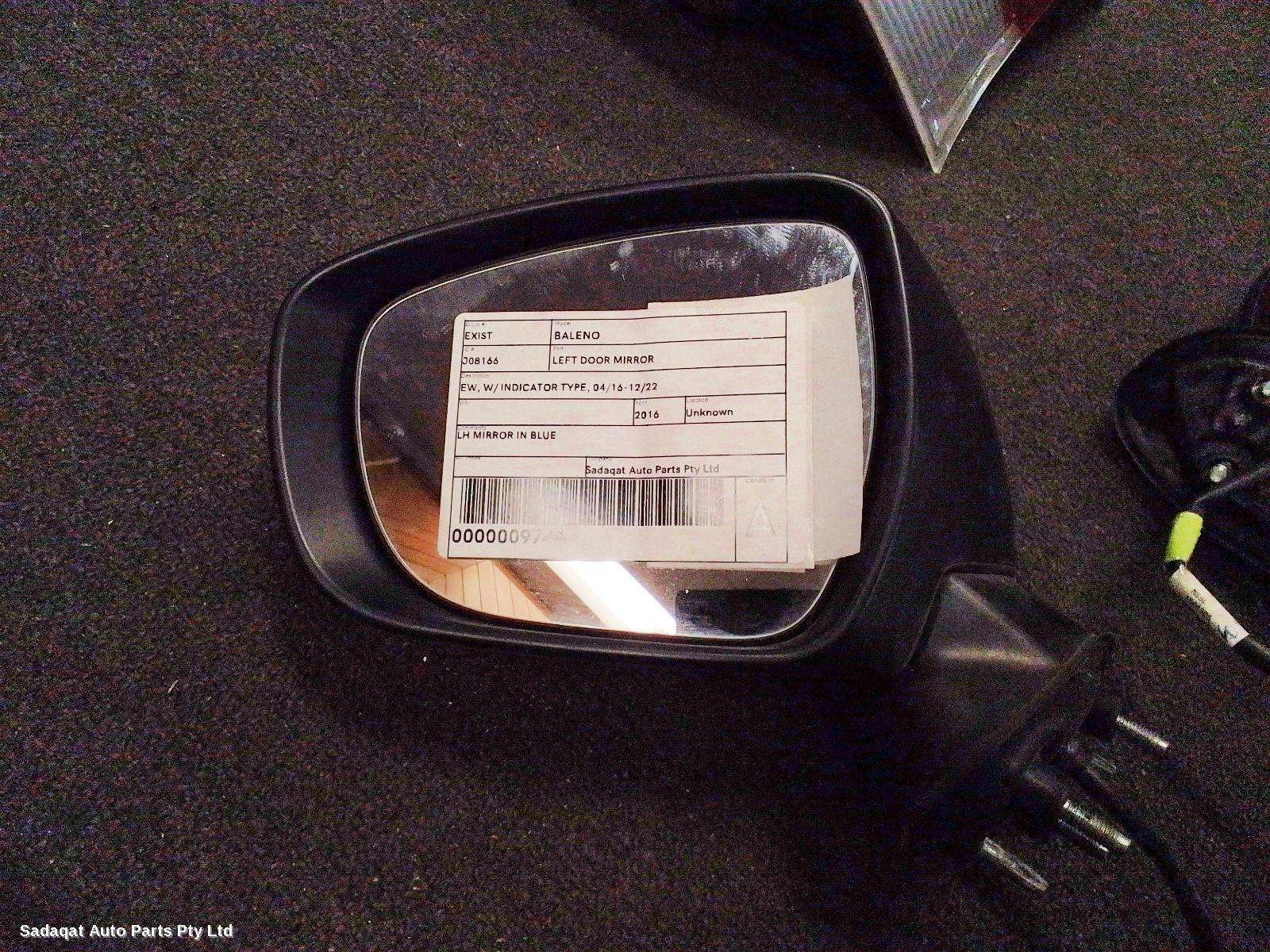 Suzuki Baleno Left Door Mirror
