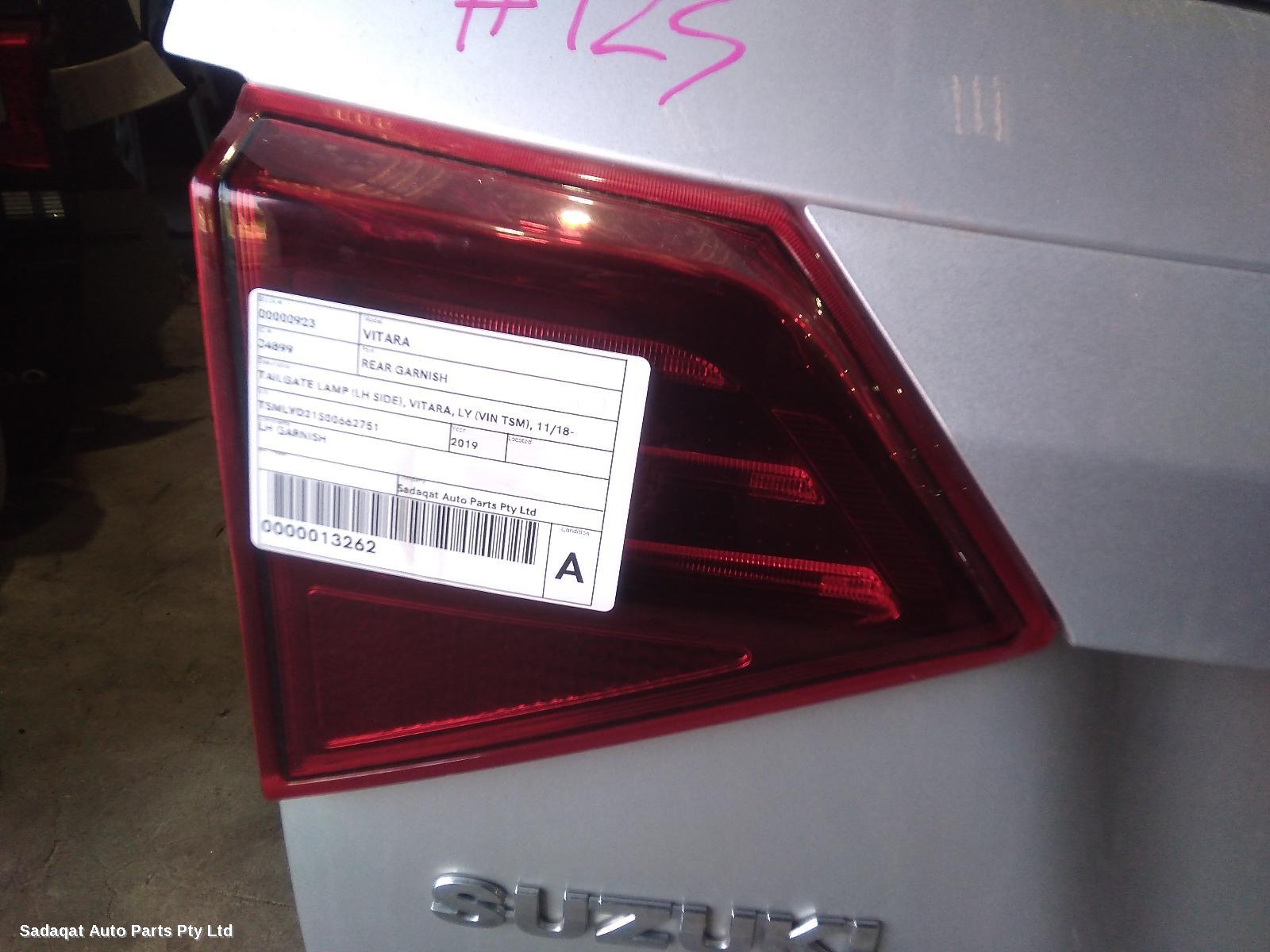 Suzuki Vitara Rear Garnish