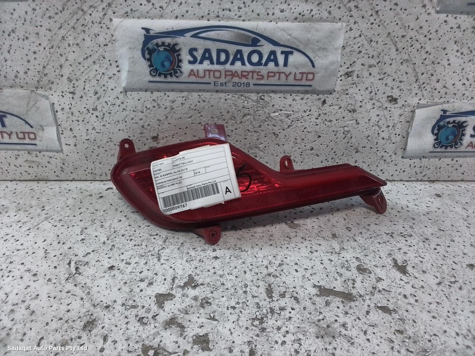 Hyundai Santa Fe Right Taillight