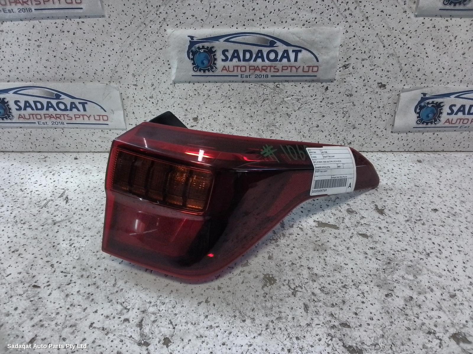 Kia Seltos Right Taillight