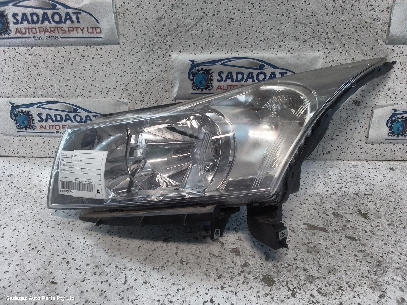 Holden Cruze Left Headlamp