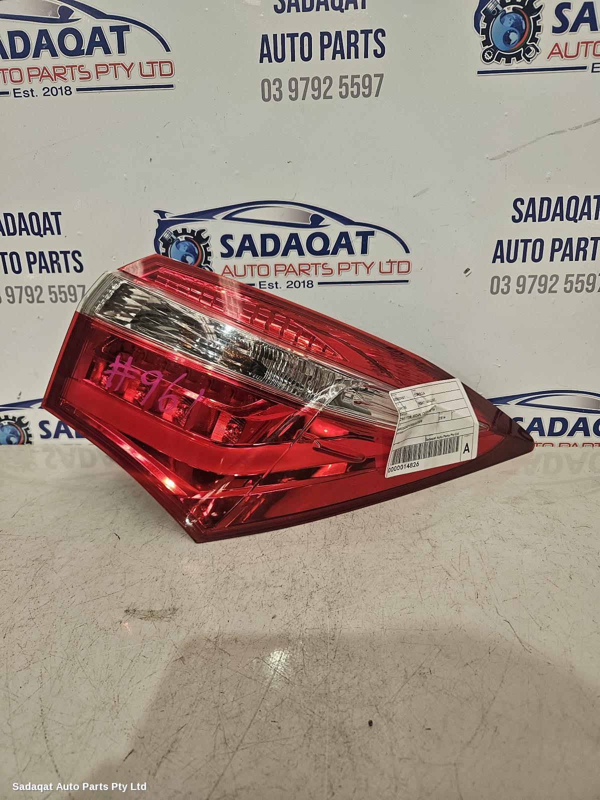 Toyota Corolla Right Taillight