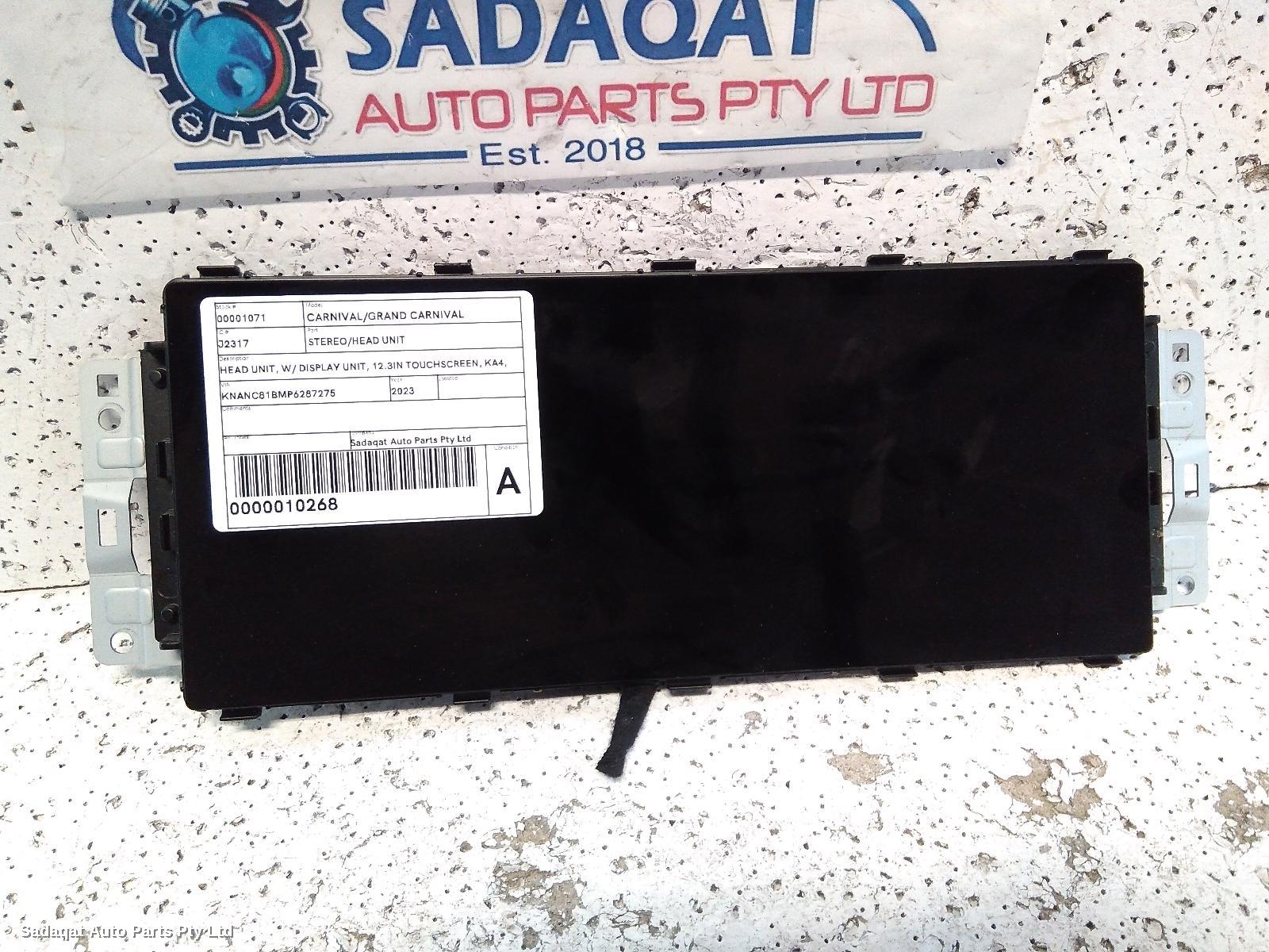 Kia Carnival/grand Carnival Radio/cd/dvd/sat/tv