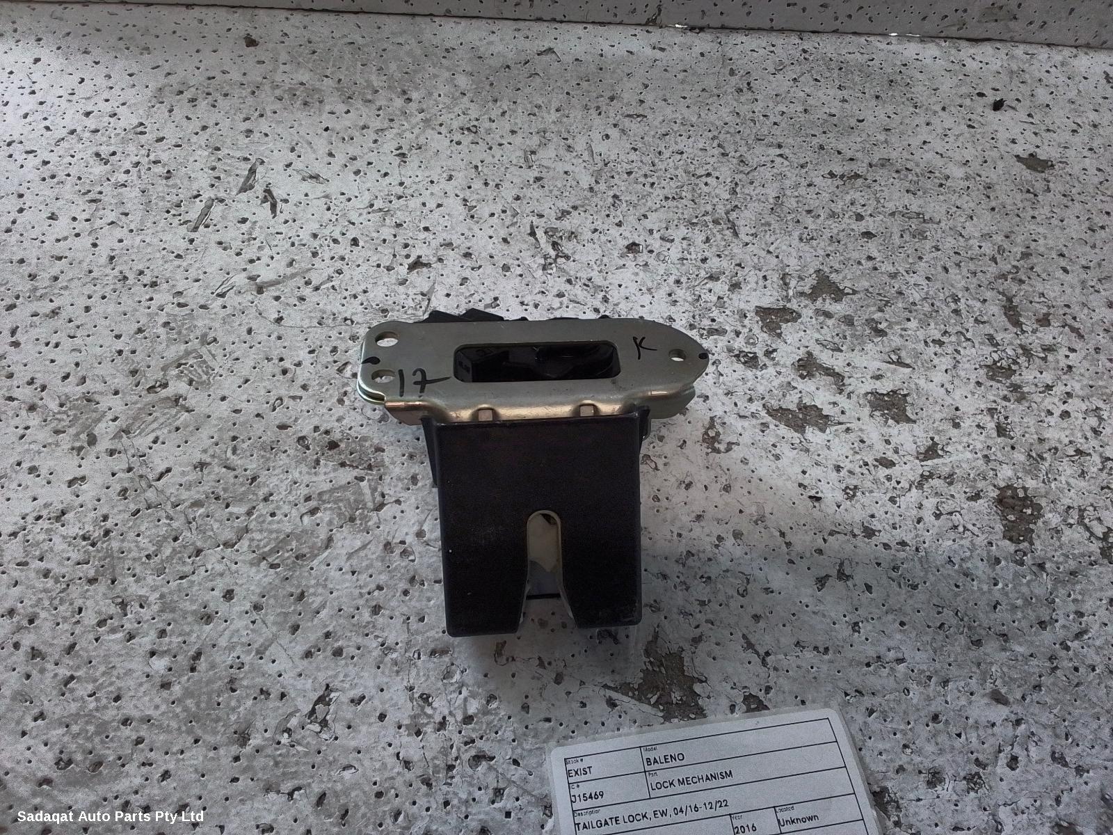 Suzuki Baleno Door/boot/gate Lock