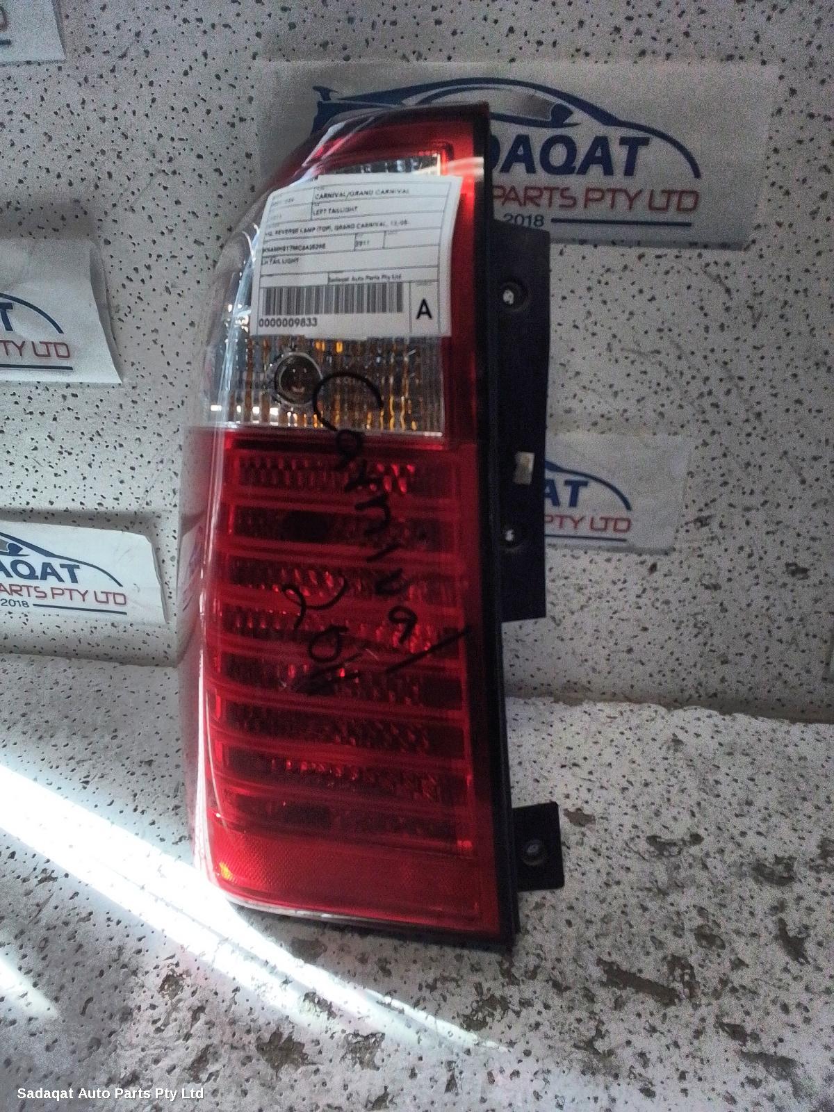 Kia Carnival/grand Carnival Left Taillight