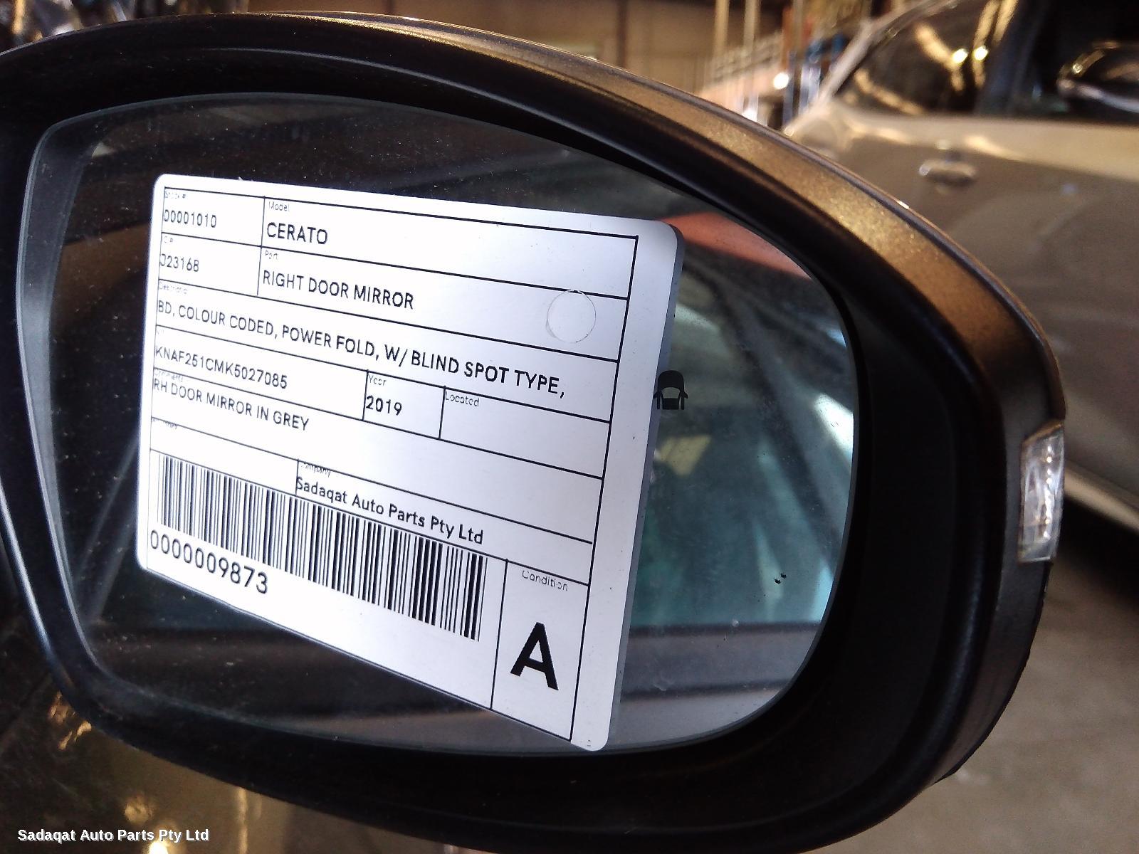 Kia Cerato Right Door Mirror